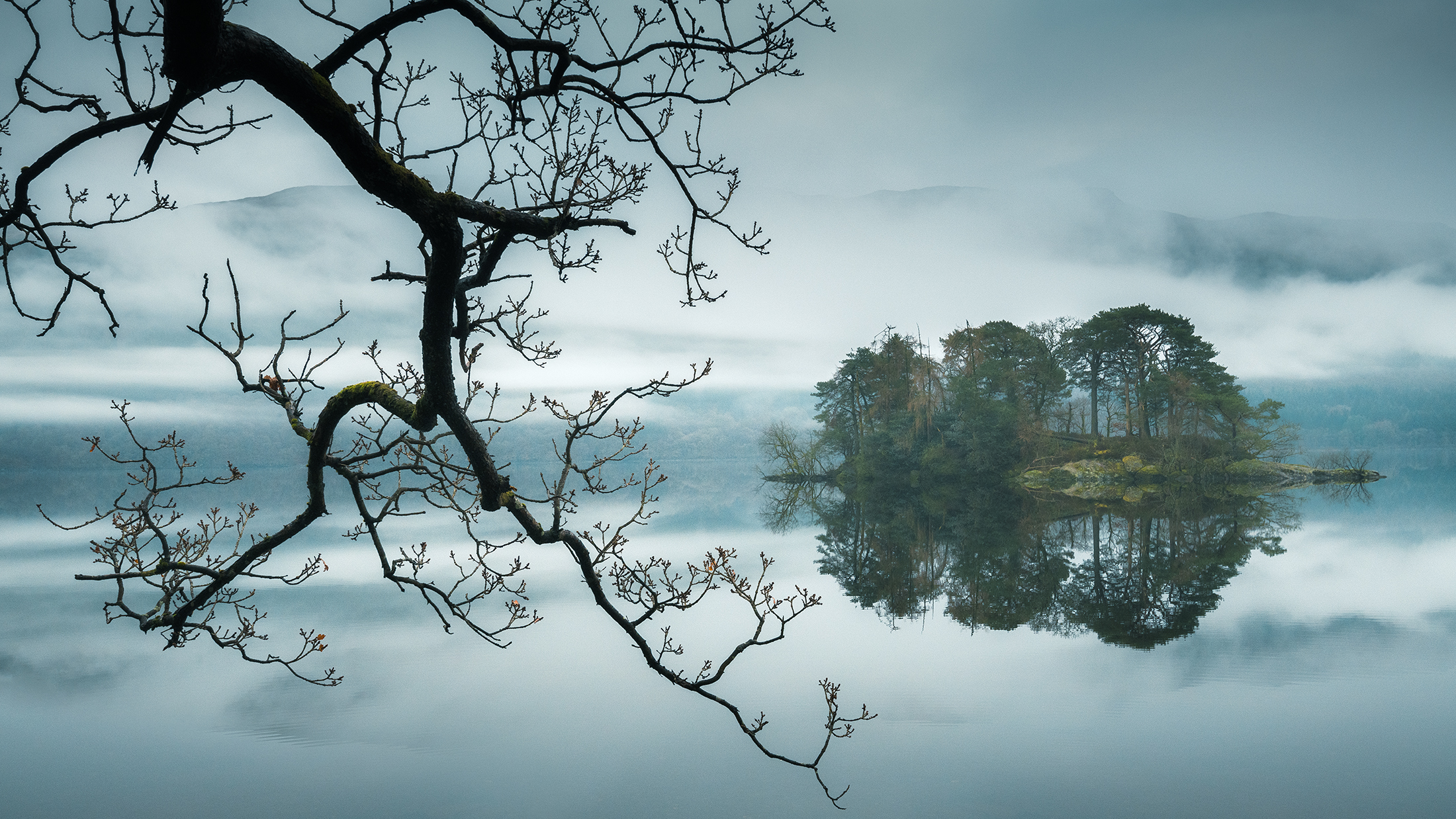 Sunrise Reflection In Loch Lomond And The Trossachs National Park Lake Wallpapers