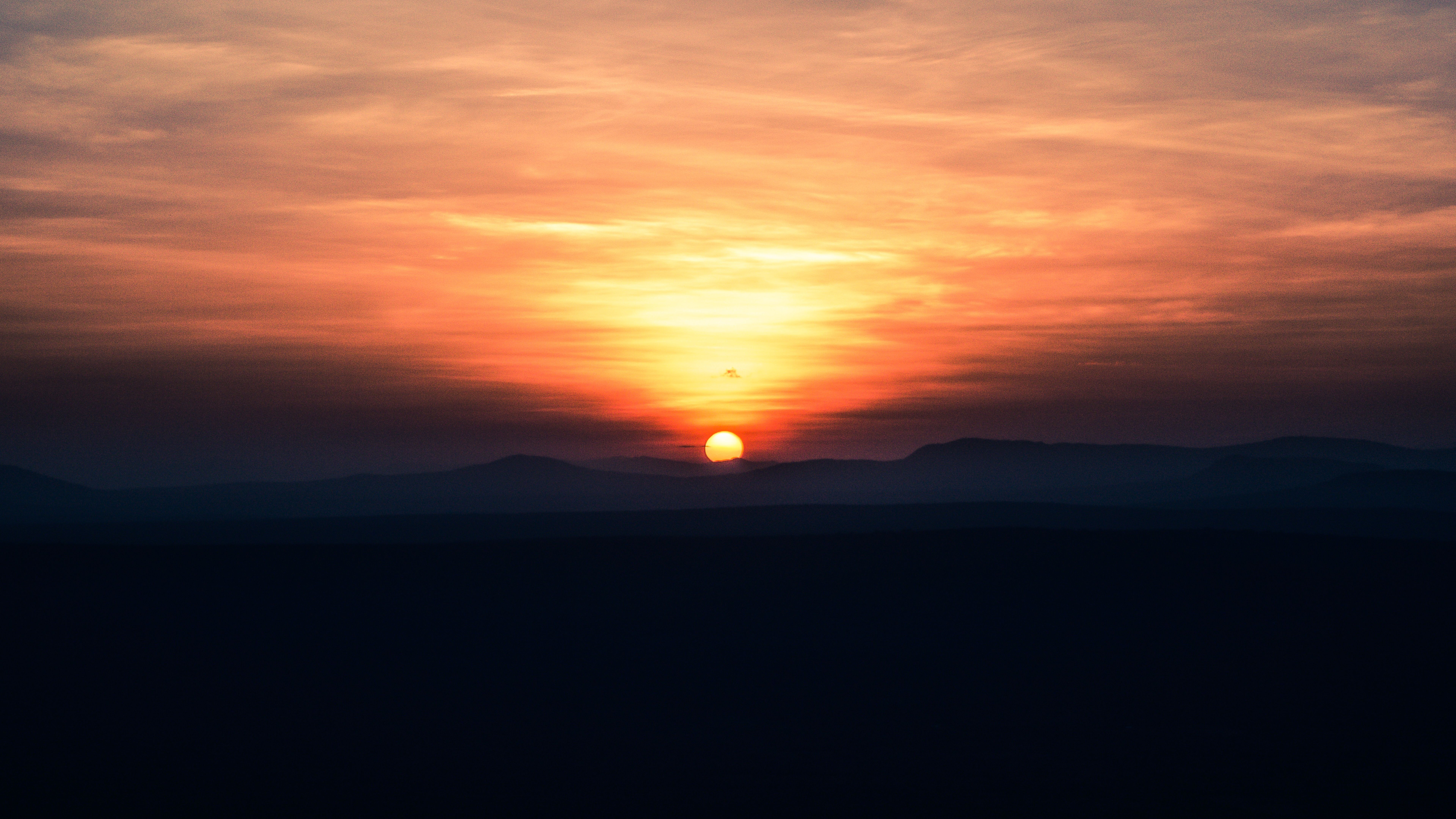 Sunset 4K Horizon Photography 8K Wallpapers