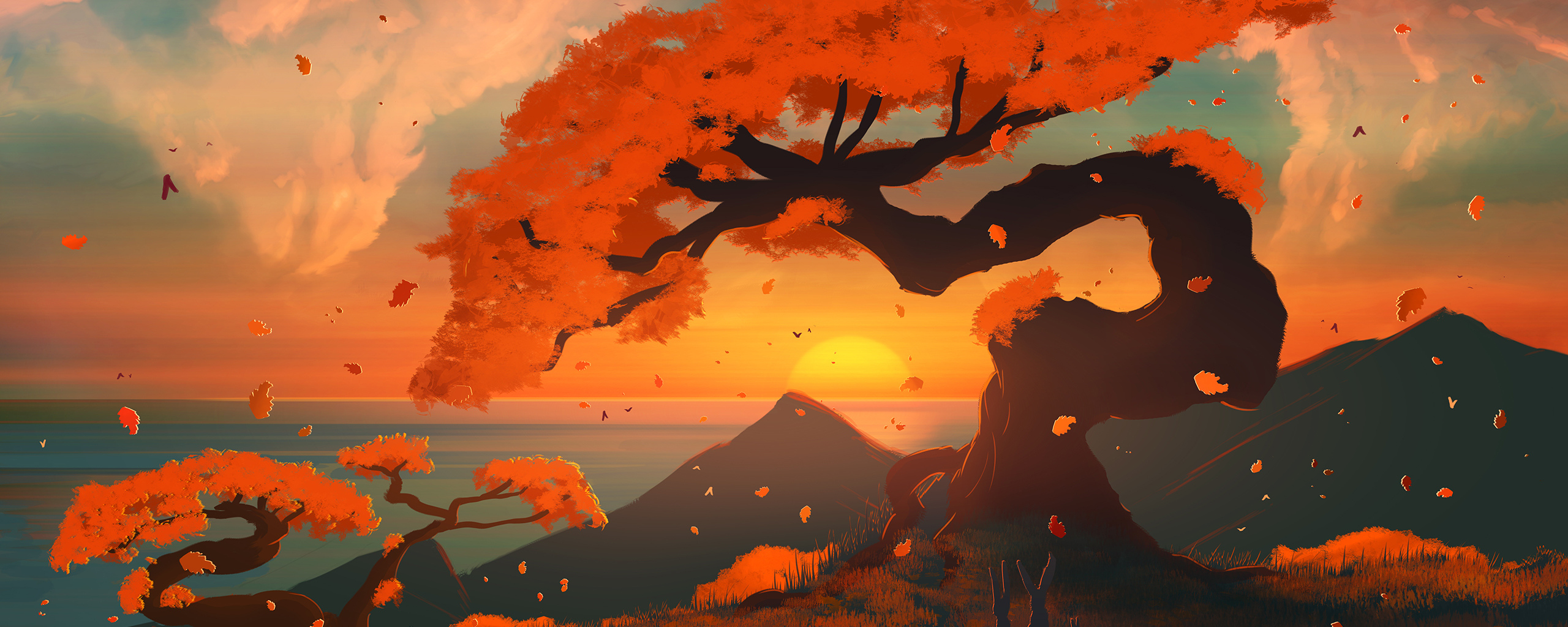 Sunset Art Wallpapers