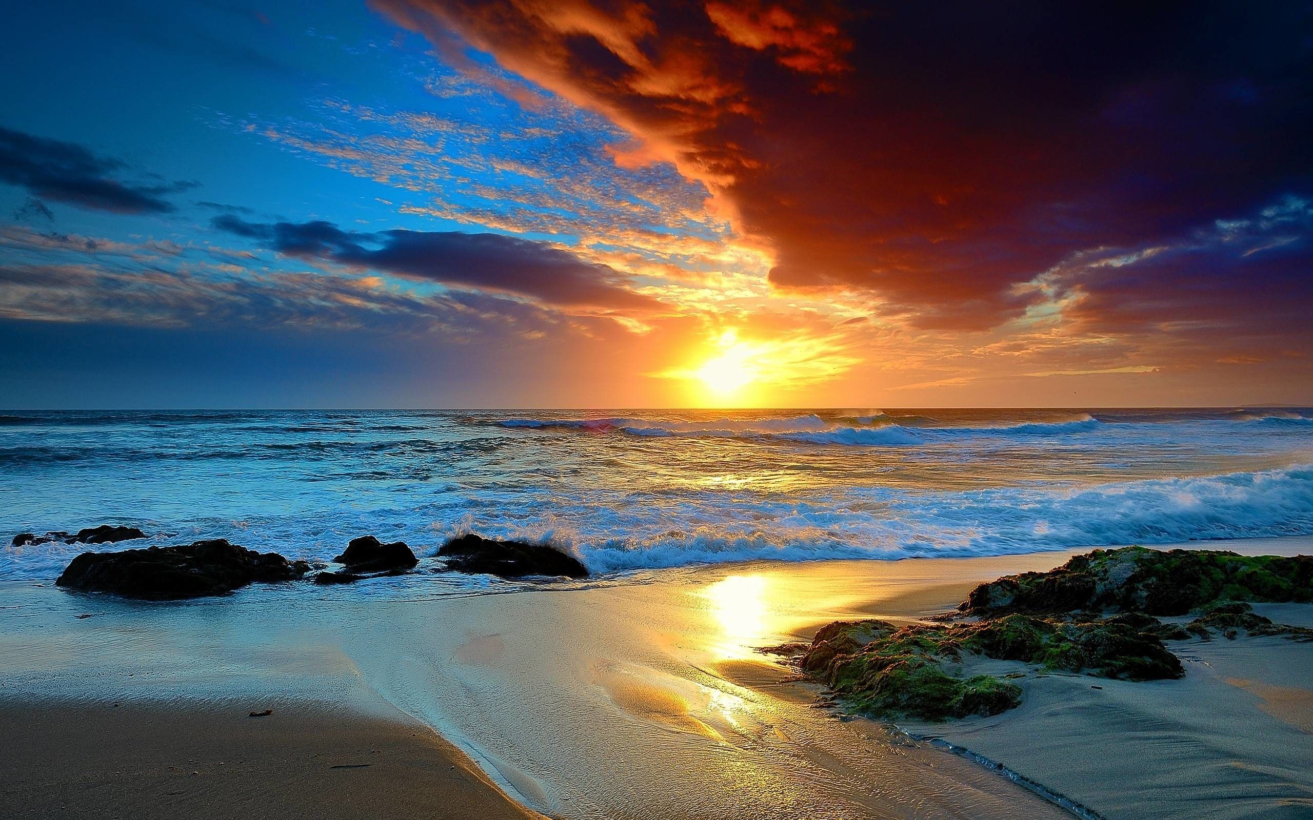 Sunset Beach Wallpapers