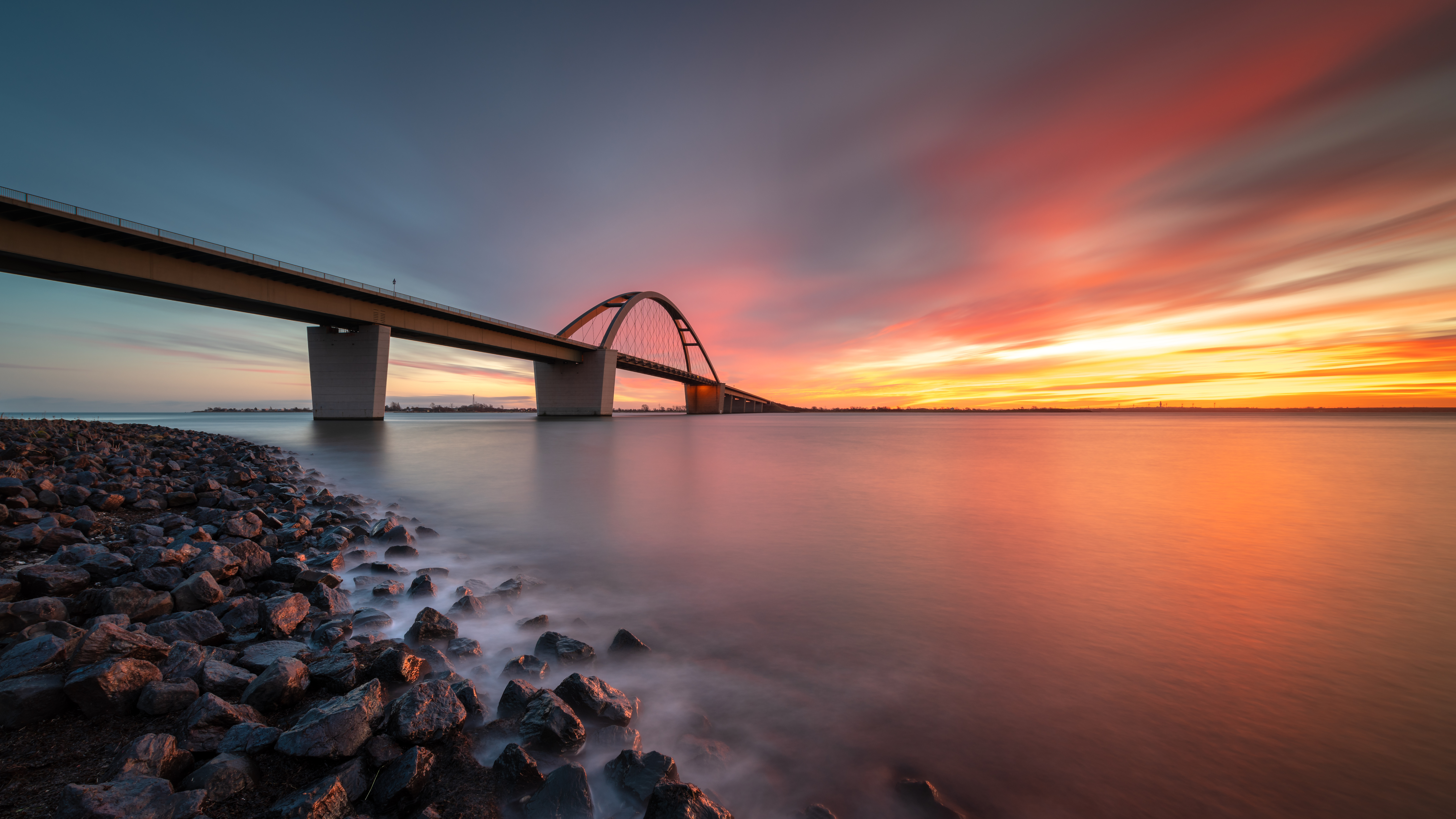 Sunset Bridge Wallpapers