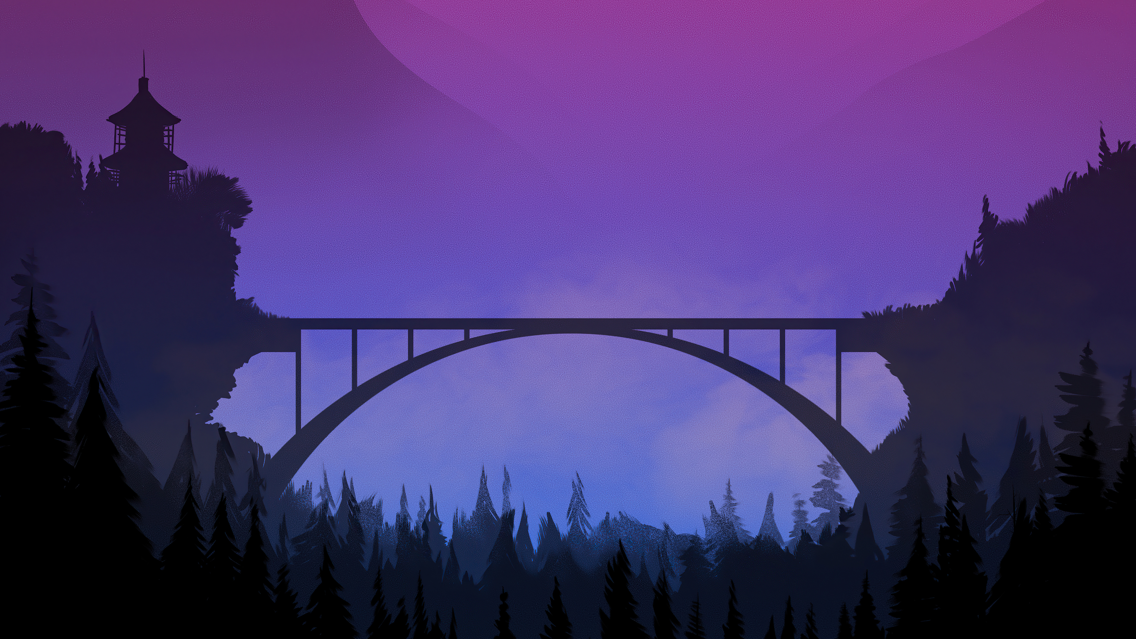 Sunset Bridge Wallpapers