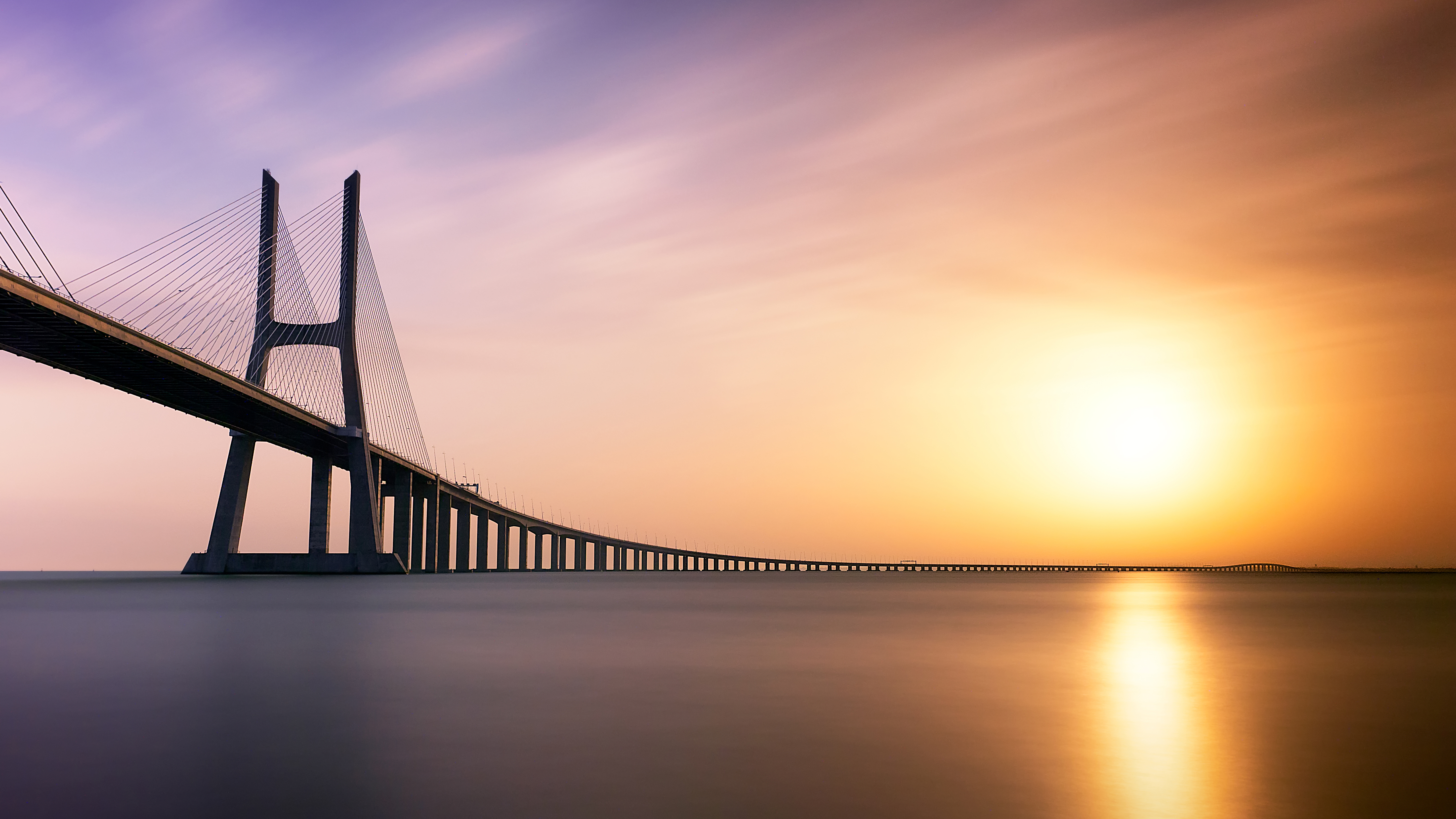 Sunset Bridge Wallpapers