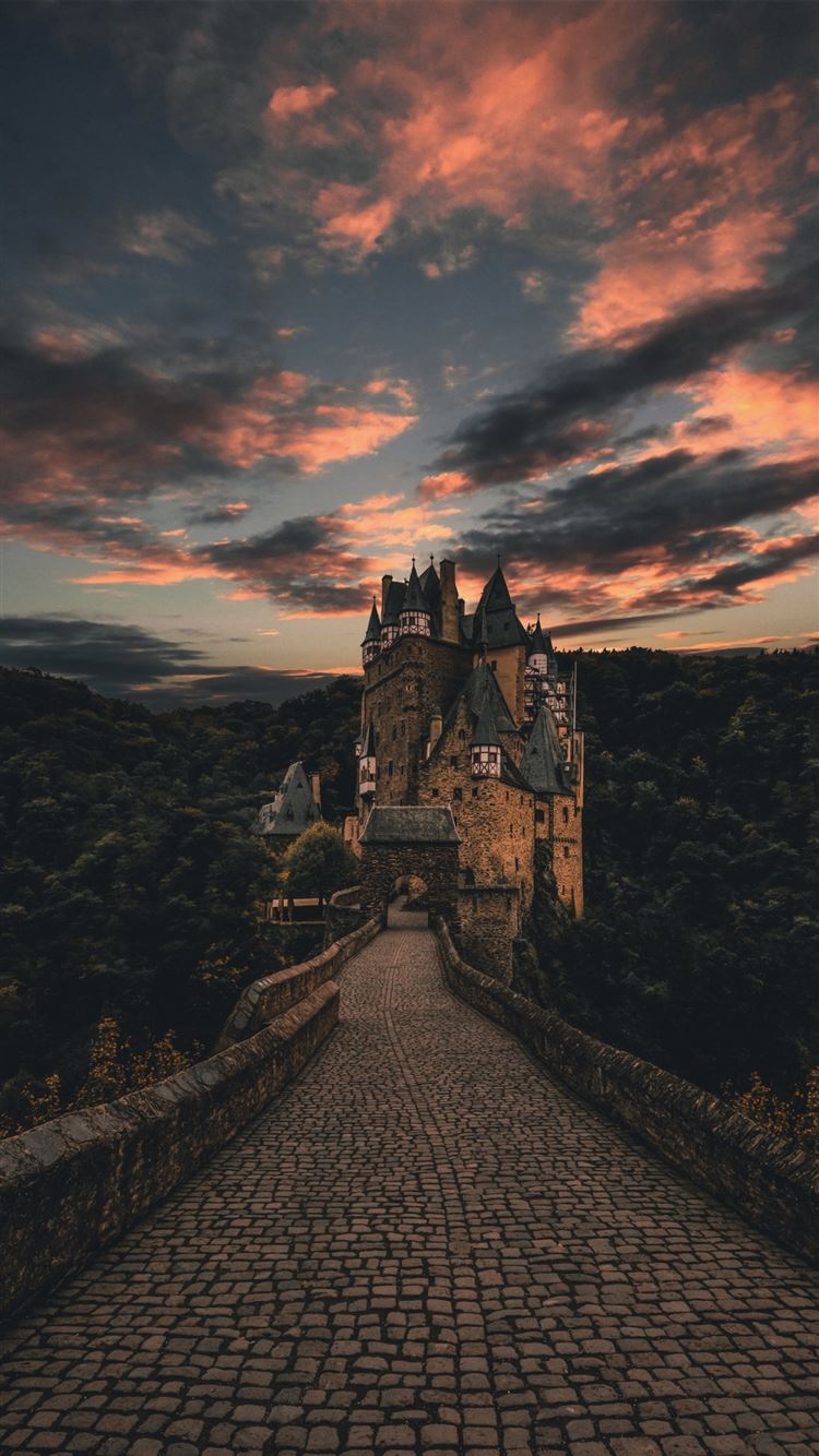 Sunset Castle Wallpapers