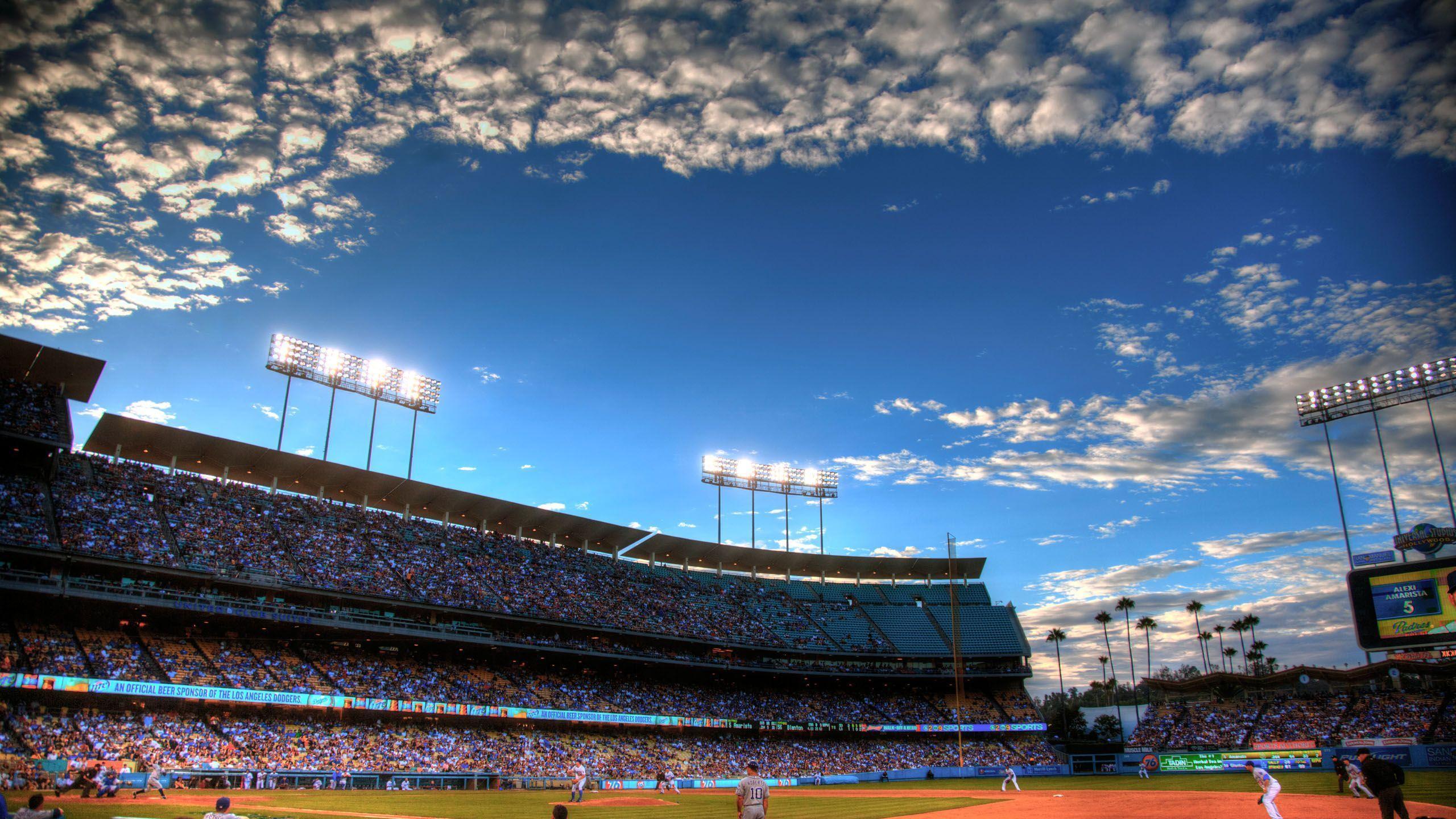 Sunset Dodger Stadium Wallpapers