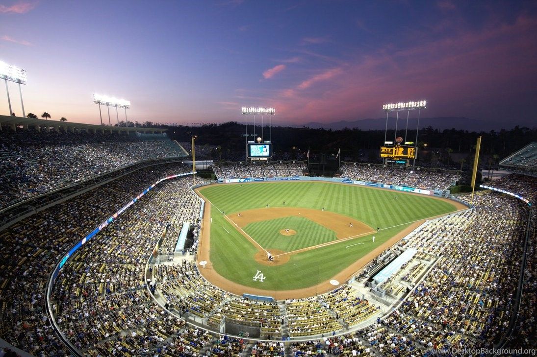 Sunset Dodger Stadium Wallpapers