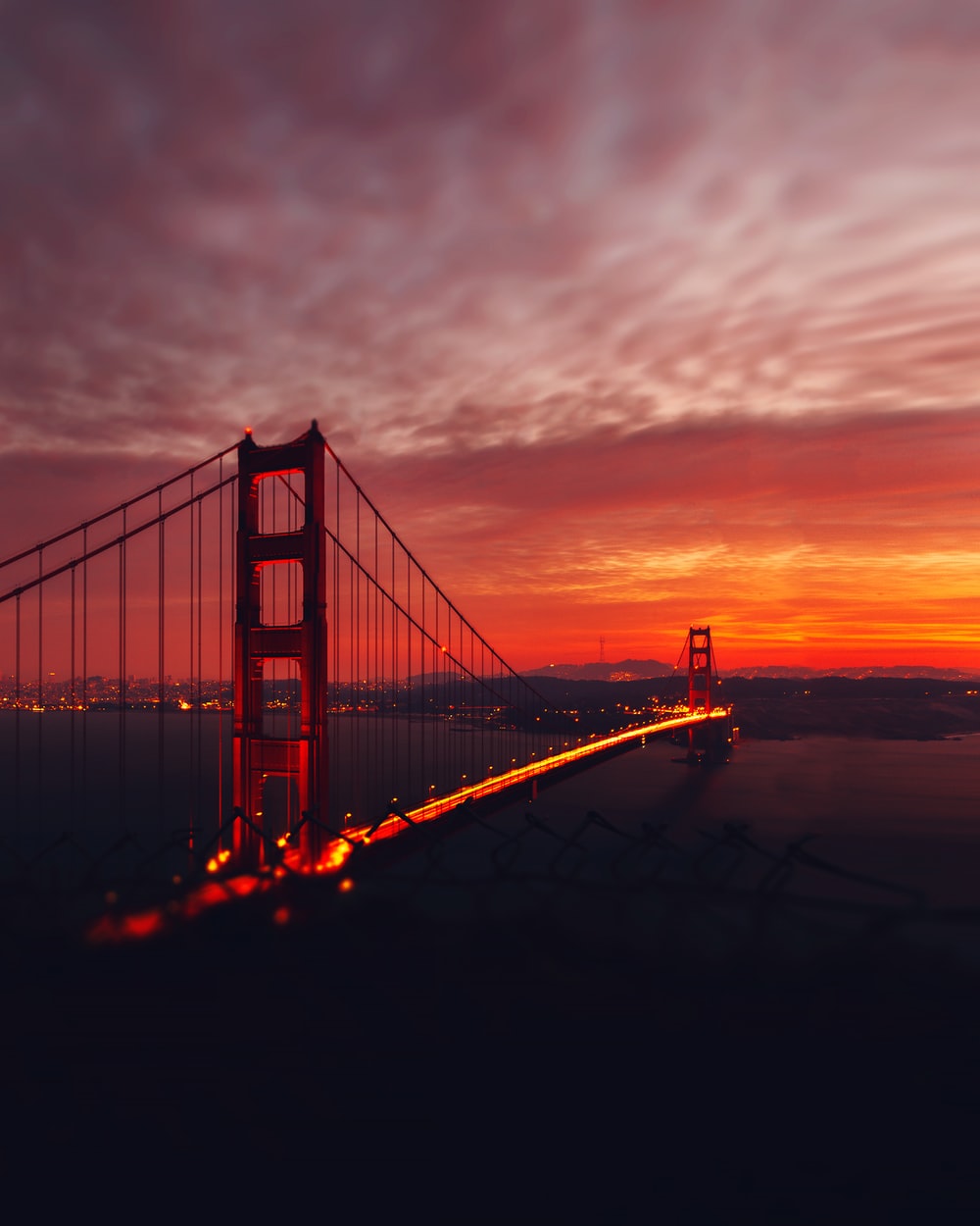 Sunset Golden Gate Bridge Wallpapers