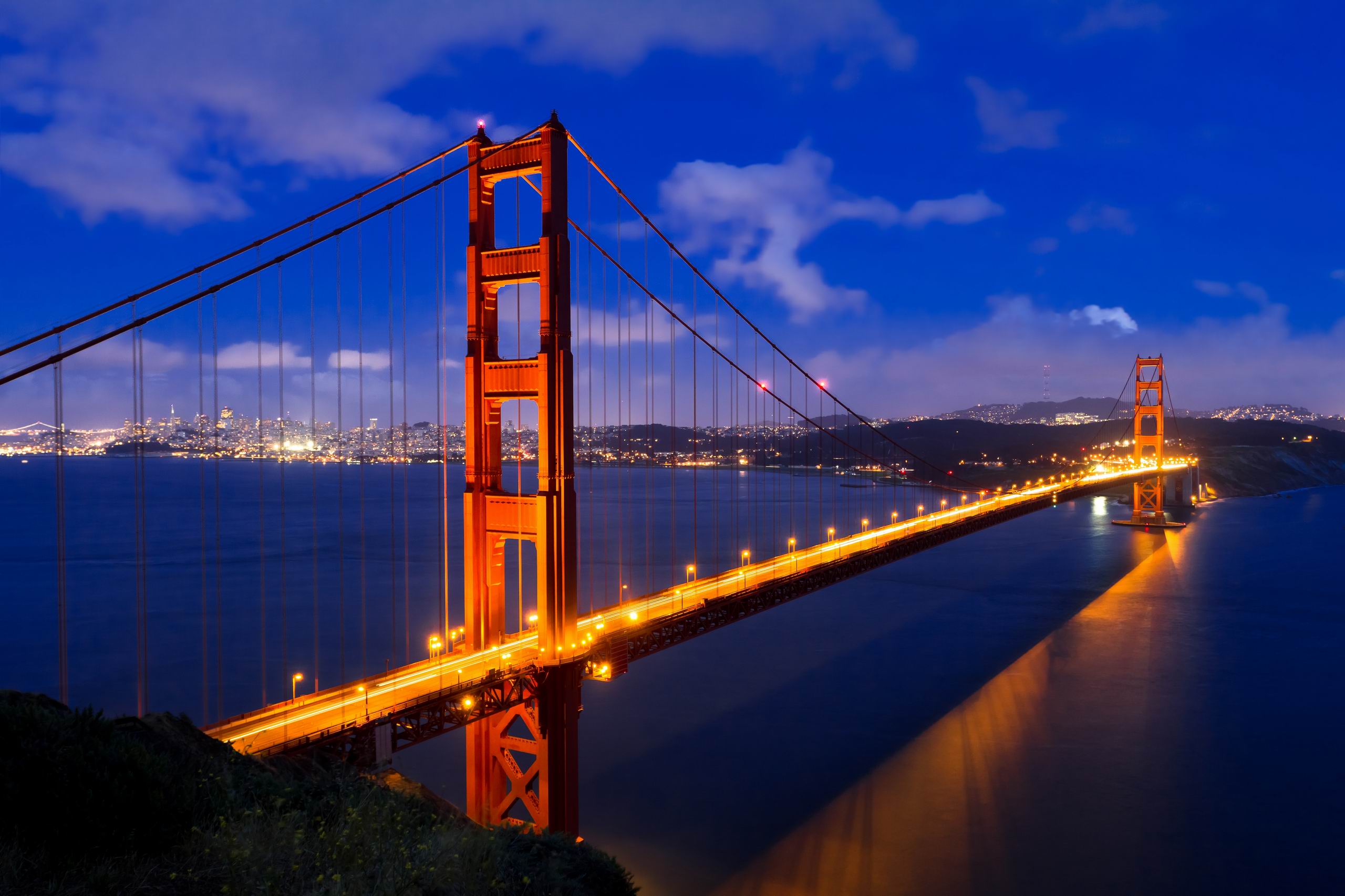 Sunset Golden Gate Bridge Wallpapers