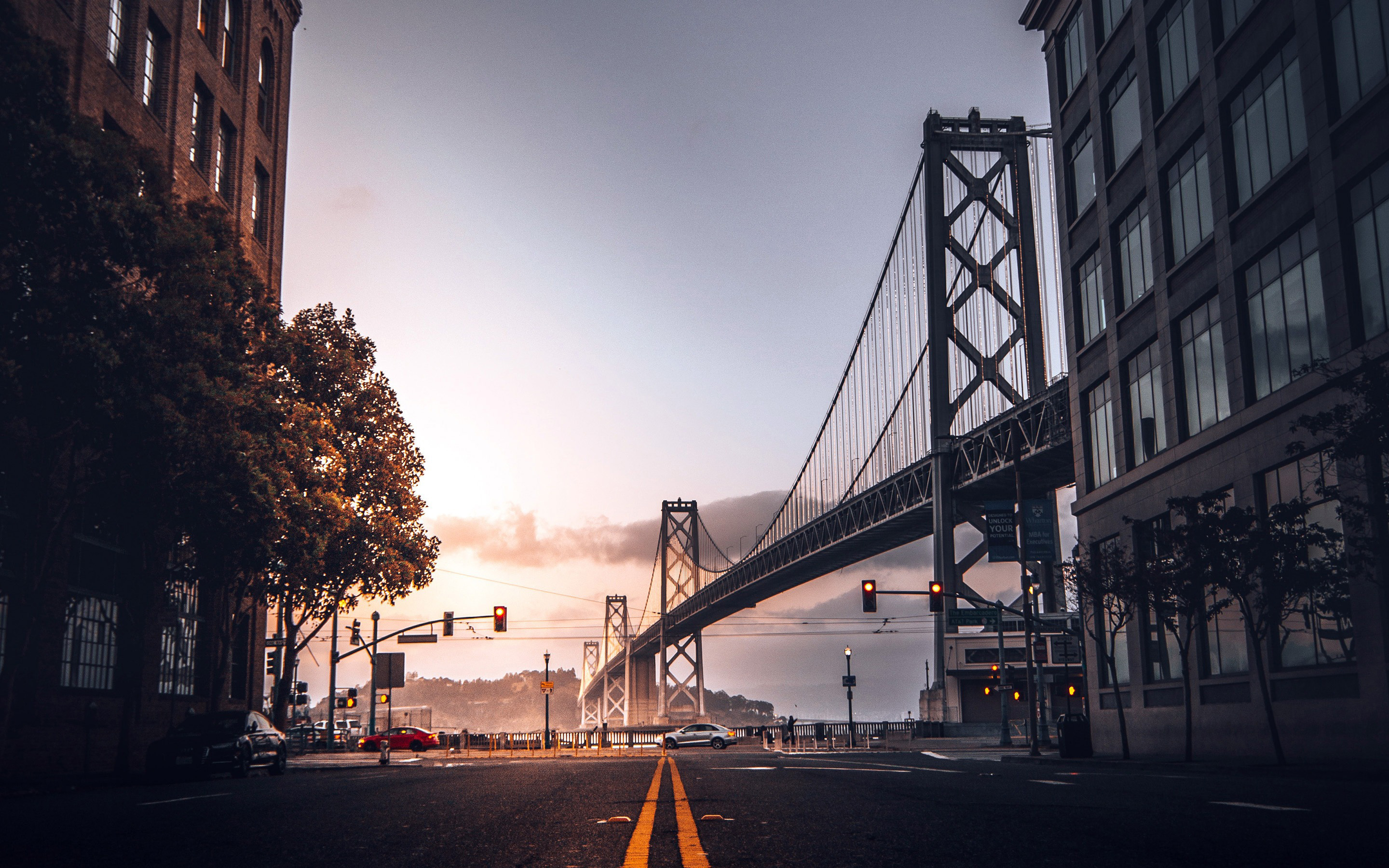 Sunset Golden Gate Bridge Wallpapers