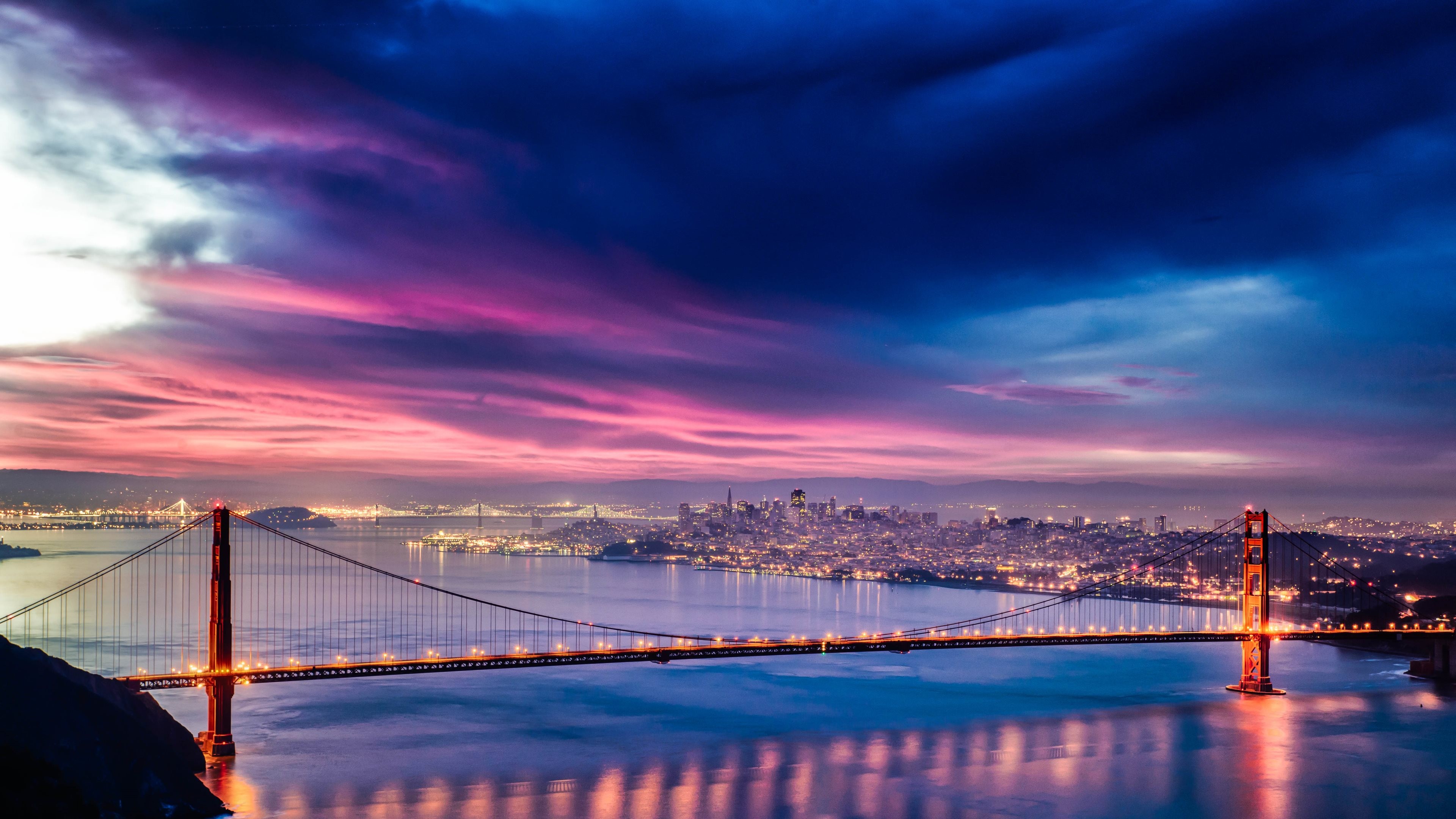 Sunset Golden Gate Bridge Wallpapers