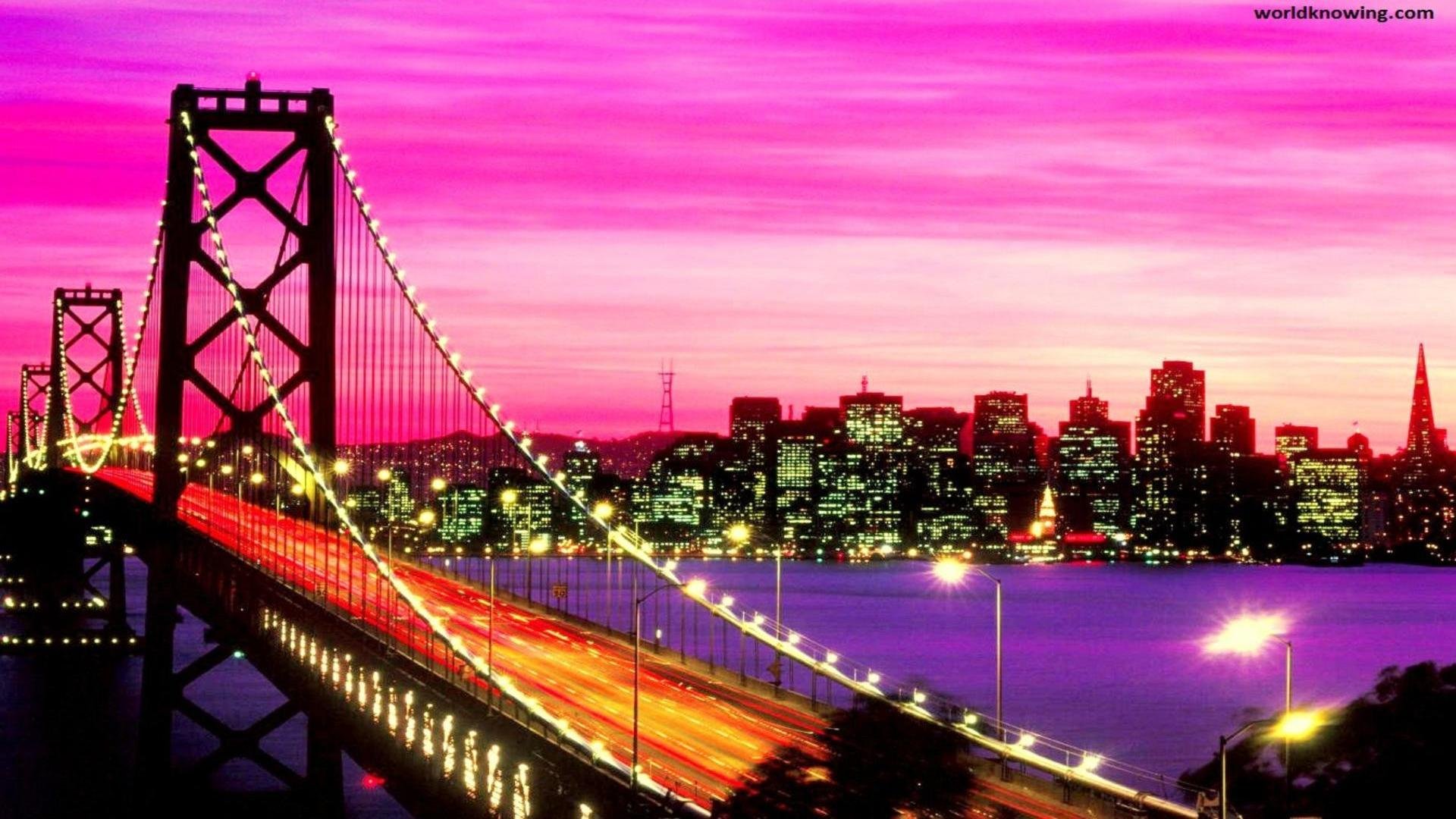 Sunset Golden Gate Bridge Wallpapers