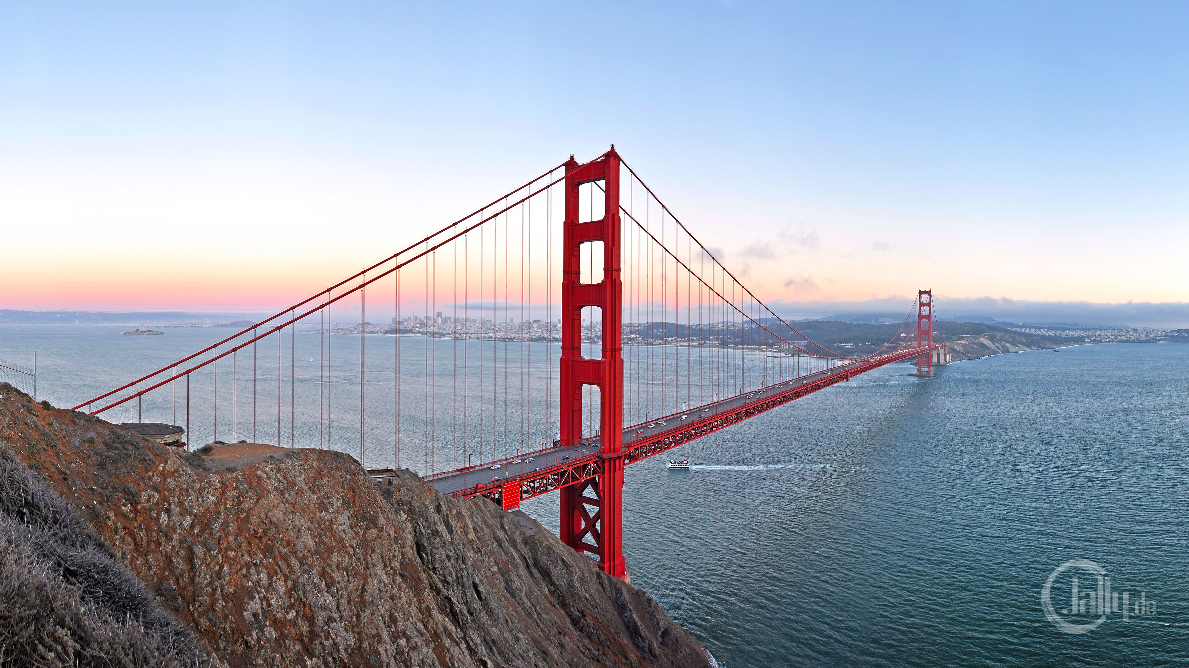 Sunset Golden Gate Bridge Wallpapers