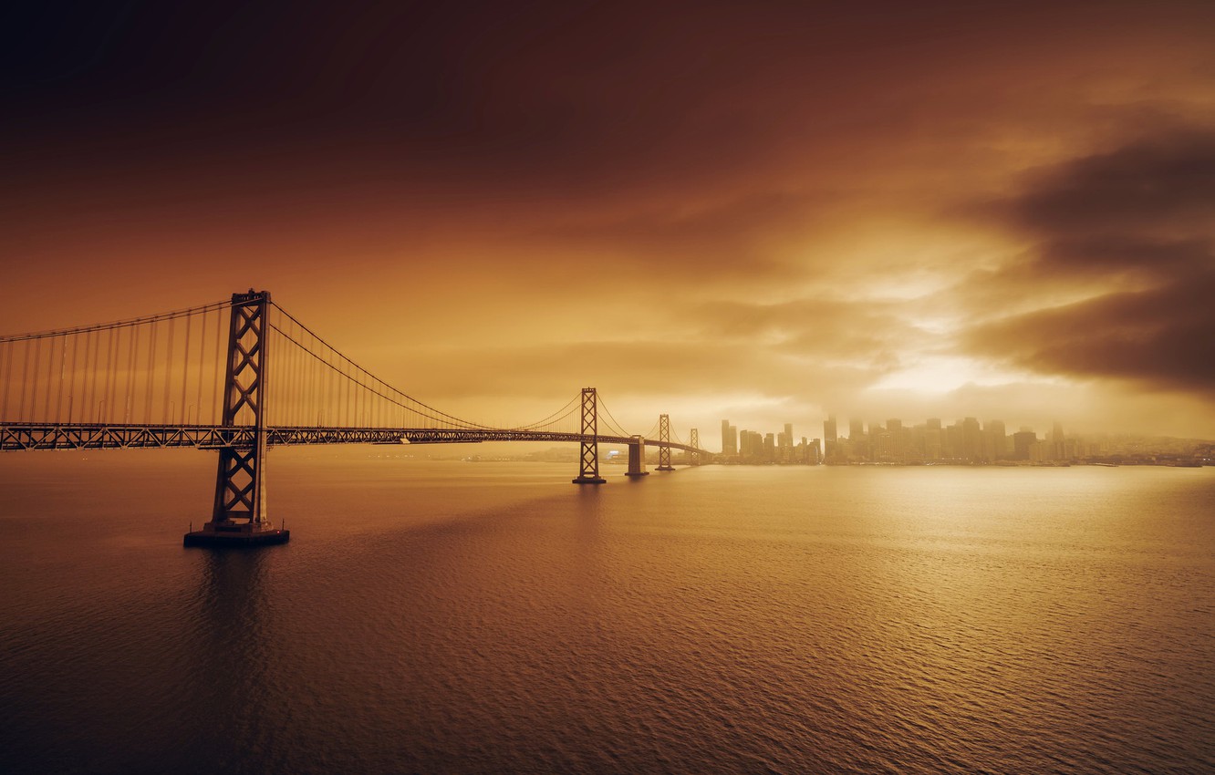 Sunset Golden Gate Bridge Wallpapers