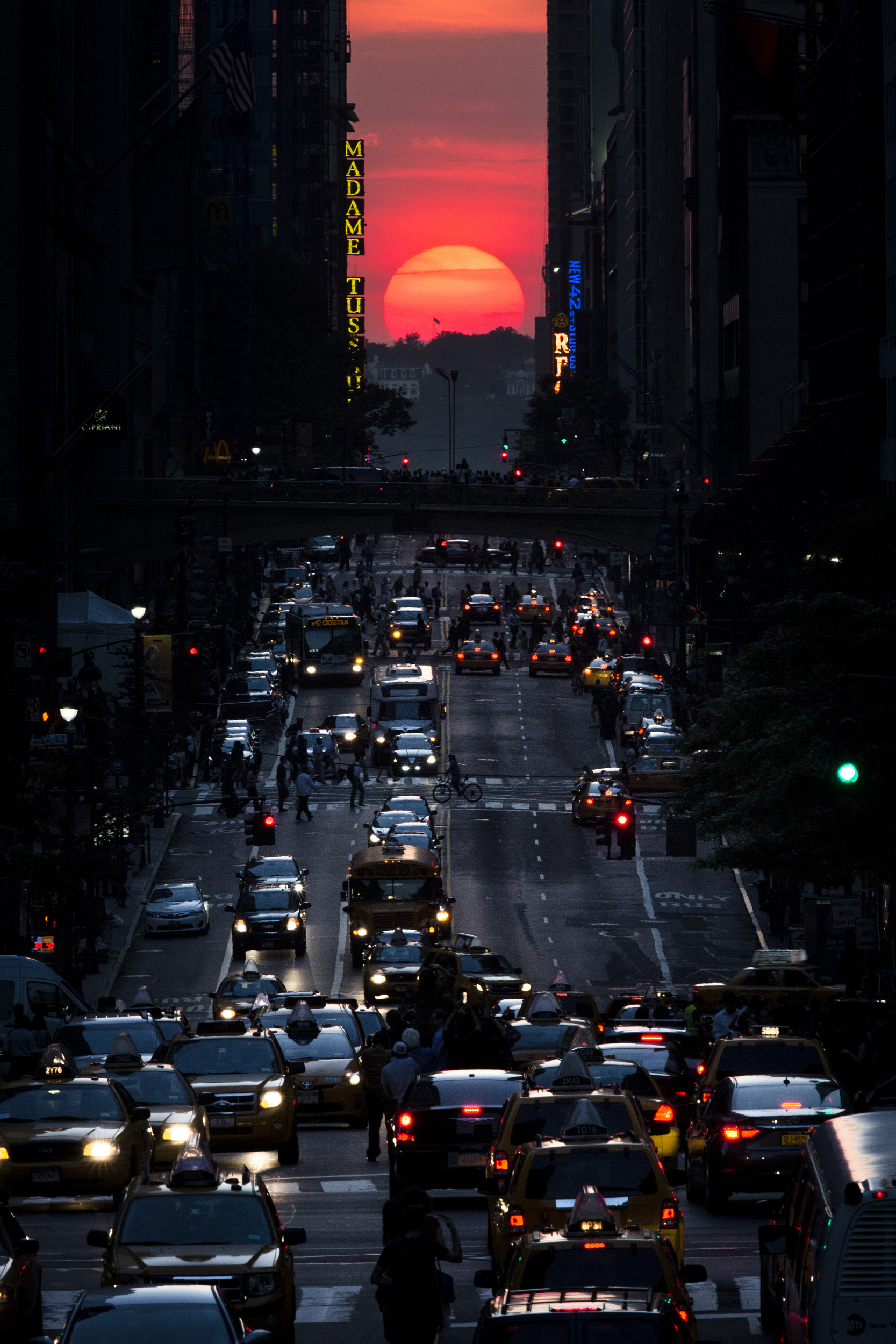 Sunset In Manhattan Wallpapers