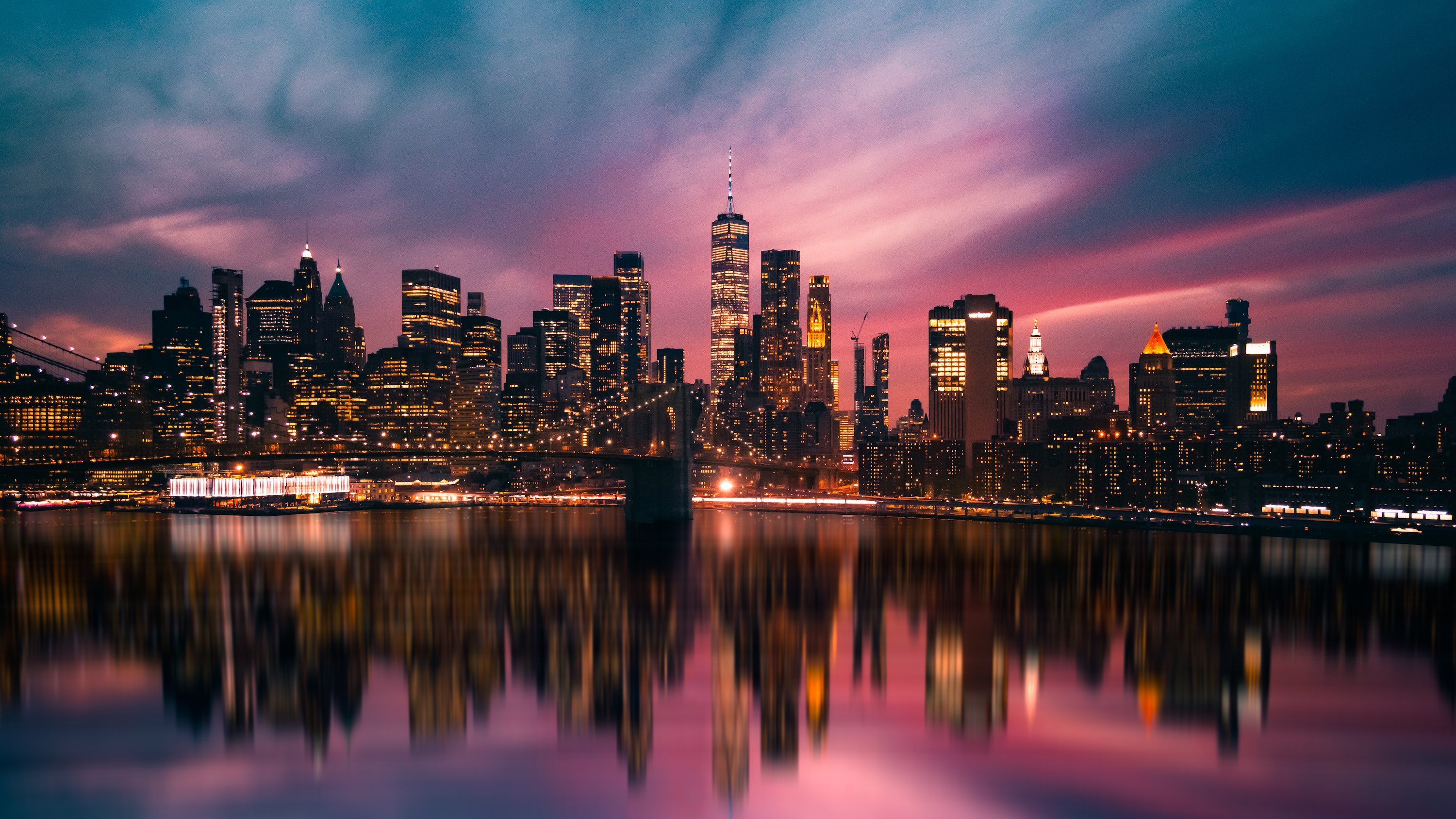 Sunset In Manhattan Wallpapers