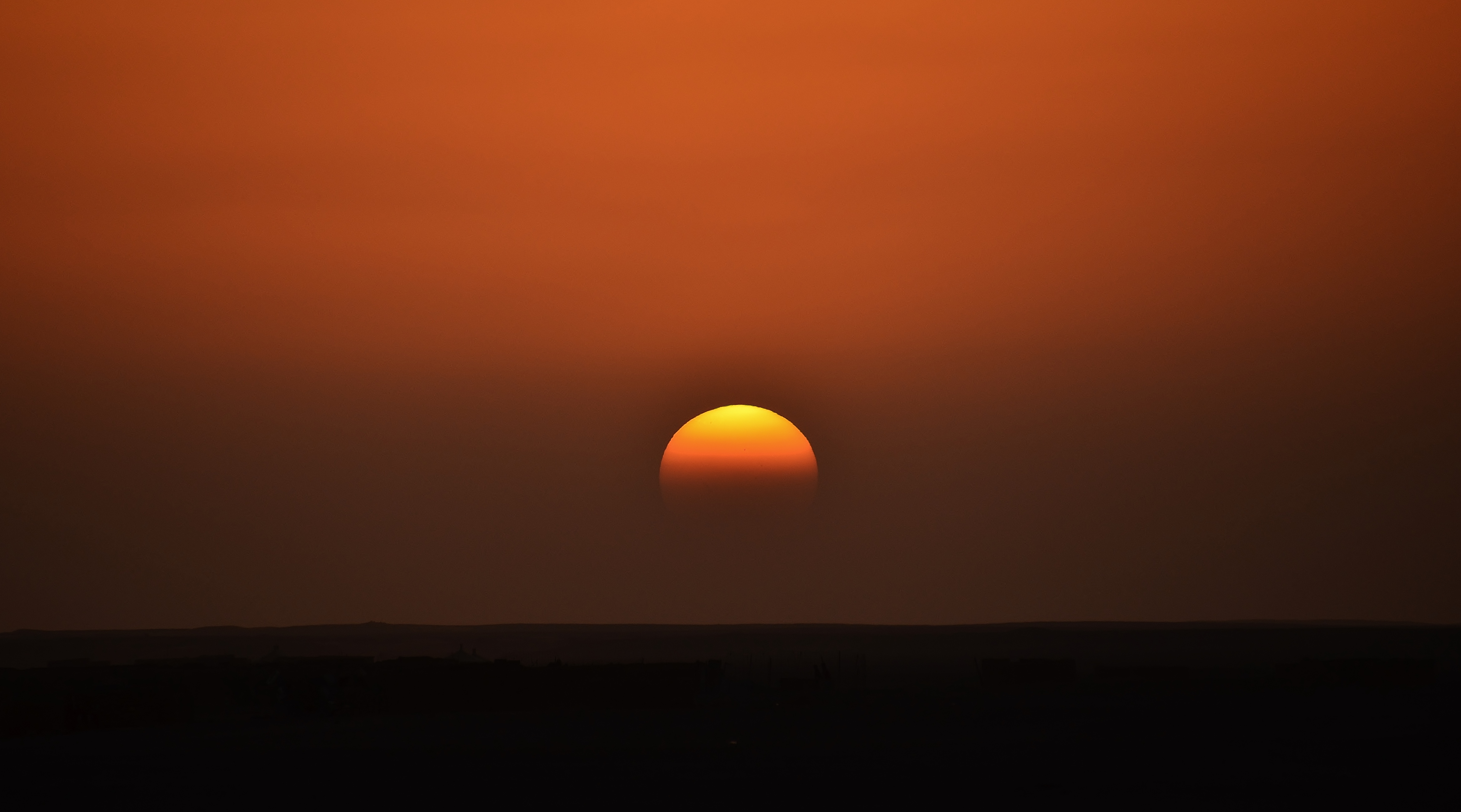 Sunset In Tassili Algeria Wallpapers