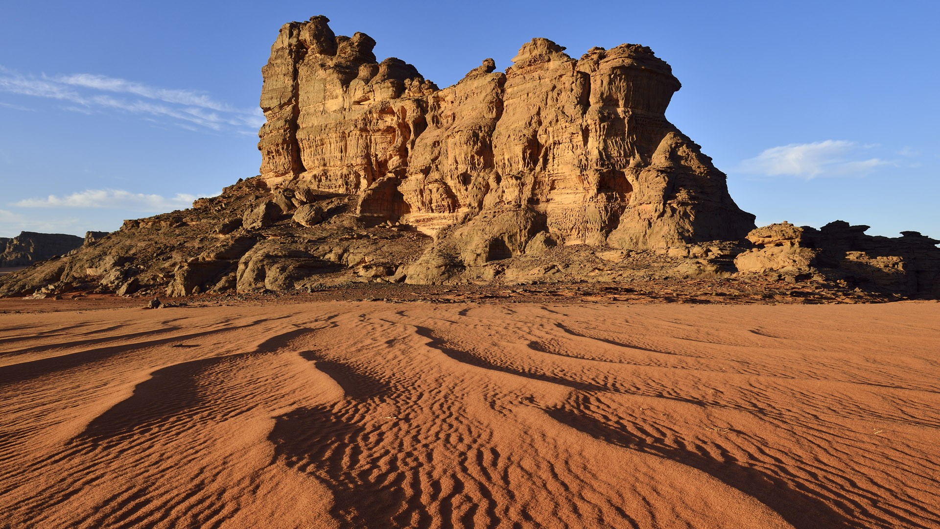 Sunset In Tassili Algeria Wallpapers