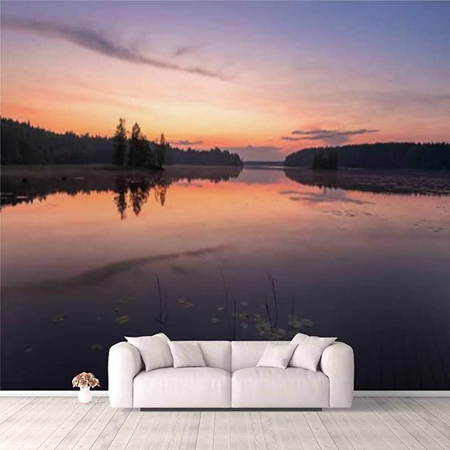 Sunset Lake View Wallpapers