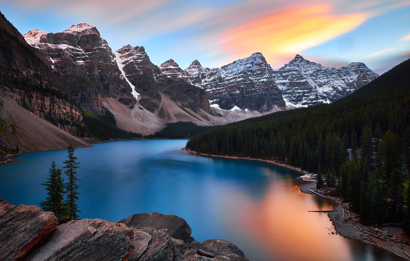 Sunset Mamquam Mountain Canada Wallpapers