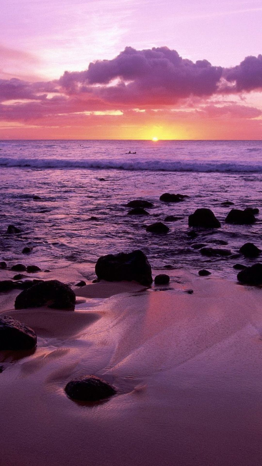 Sunset Ocean Hawaii Wallpapers