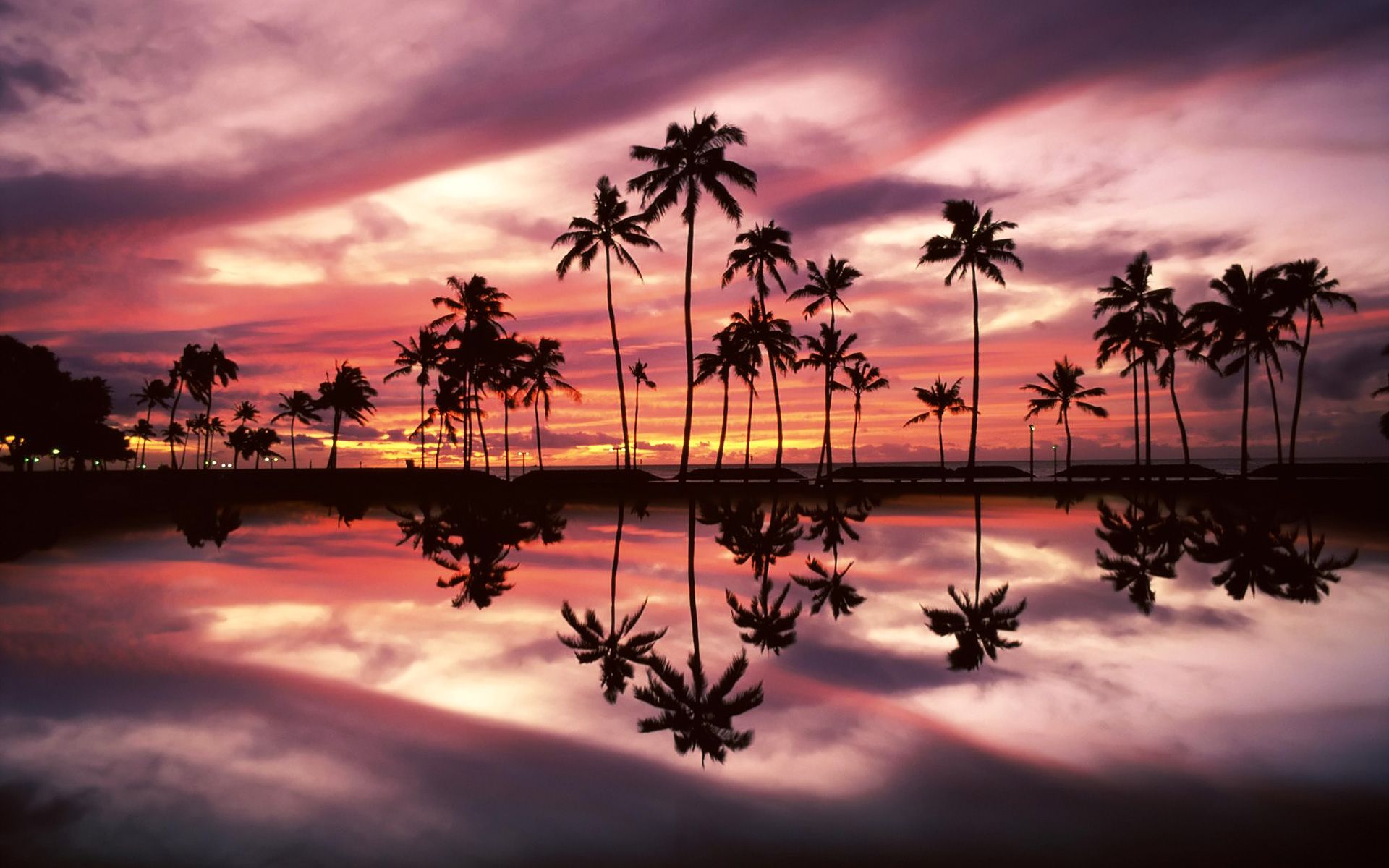 Sunset Ocean Hawaii Wallpapers