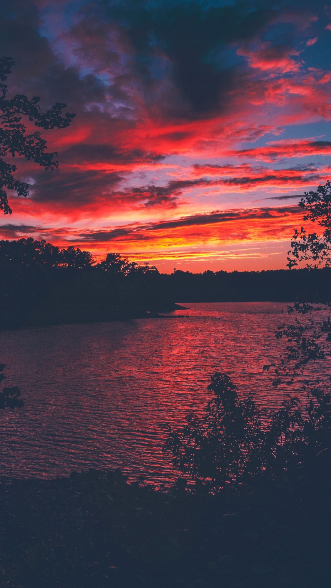 Sunset Phone Background