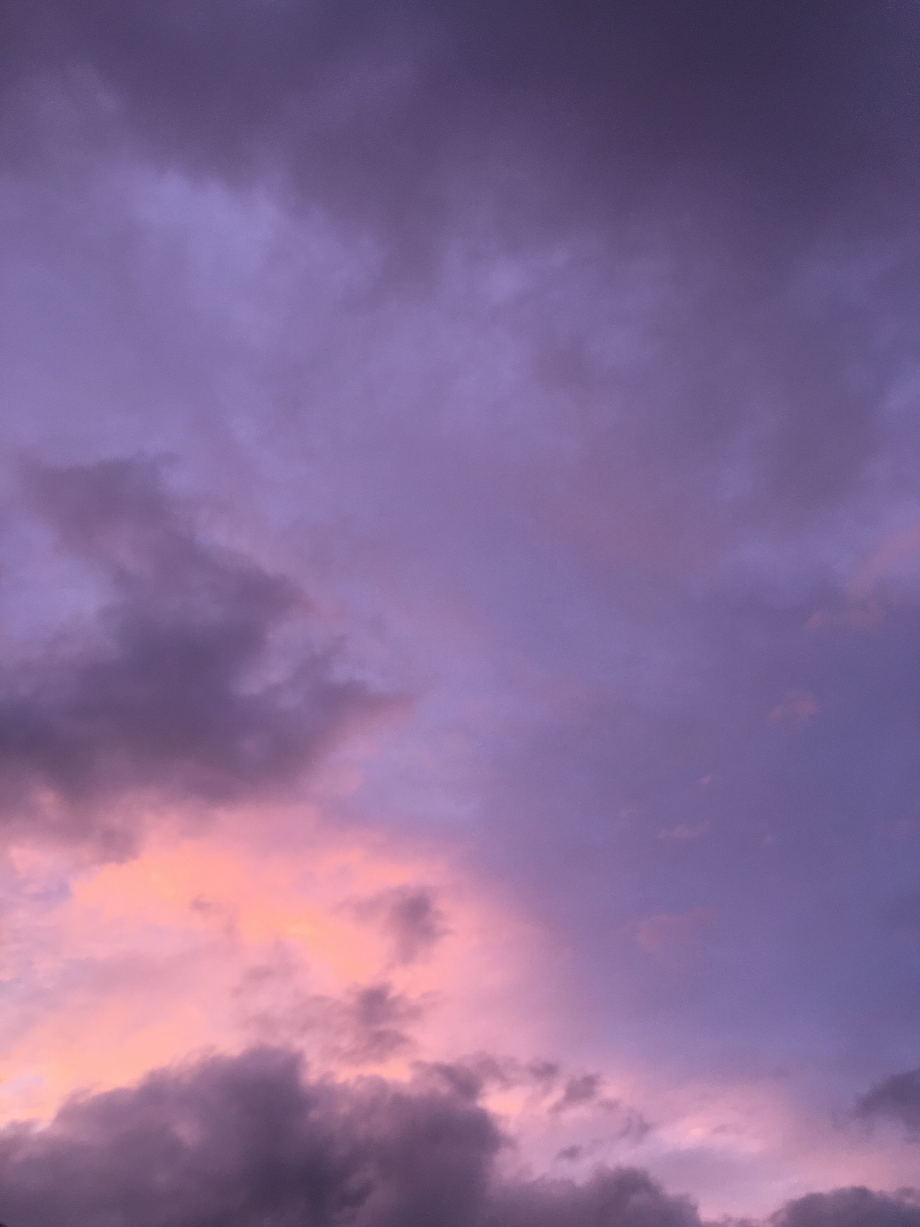 Sunset Purple Clouds Wallpapers