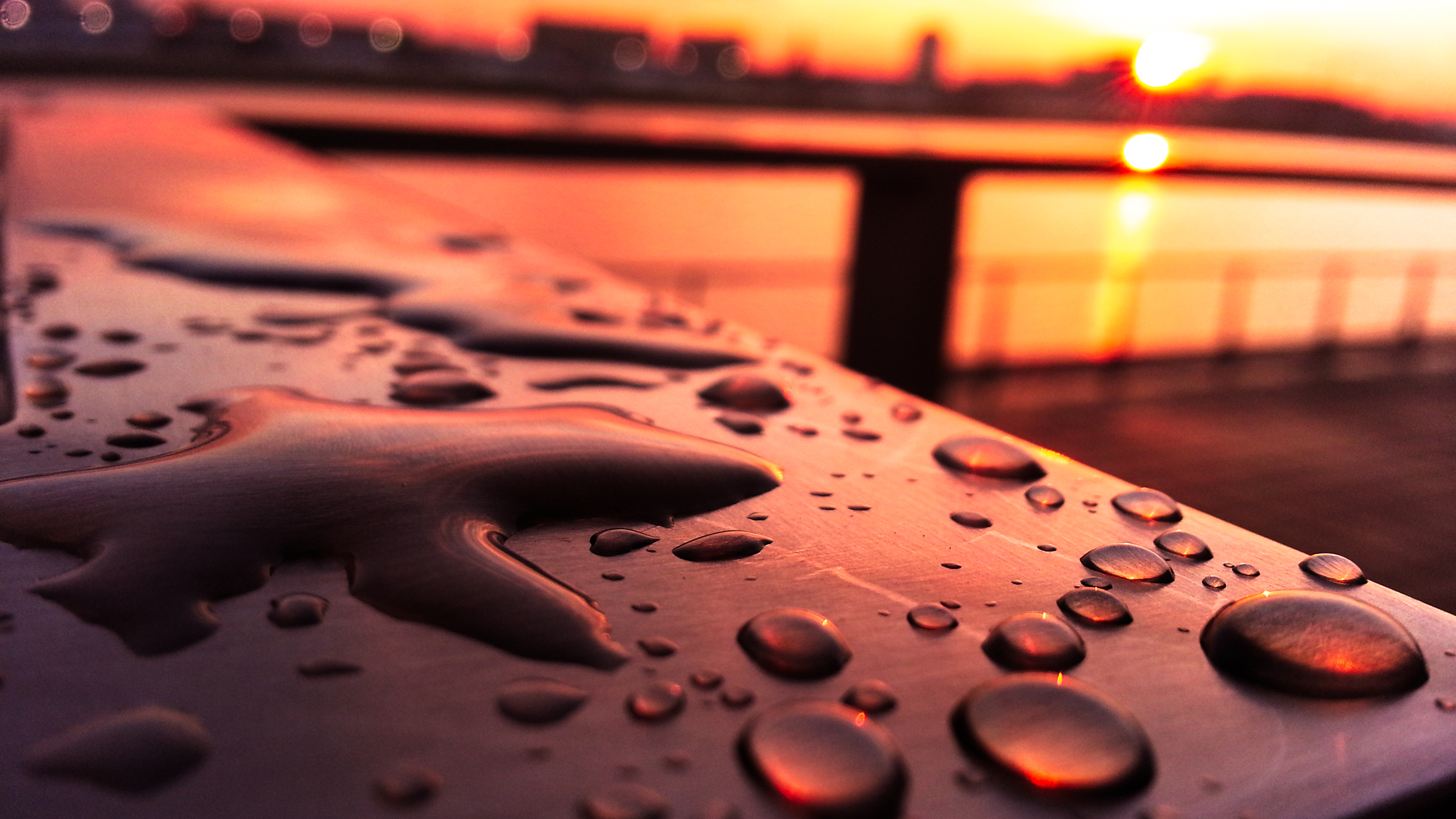 Sunset Rain Wallpapers