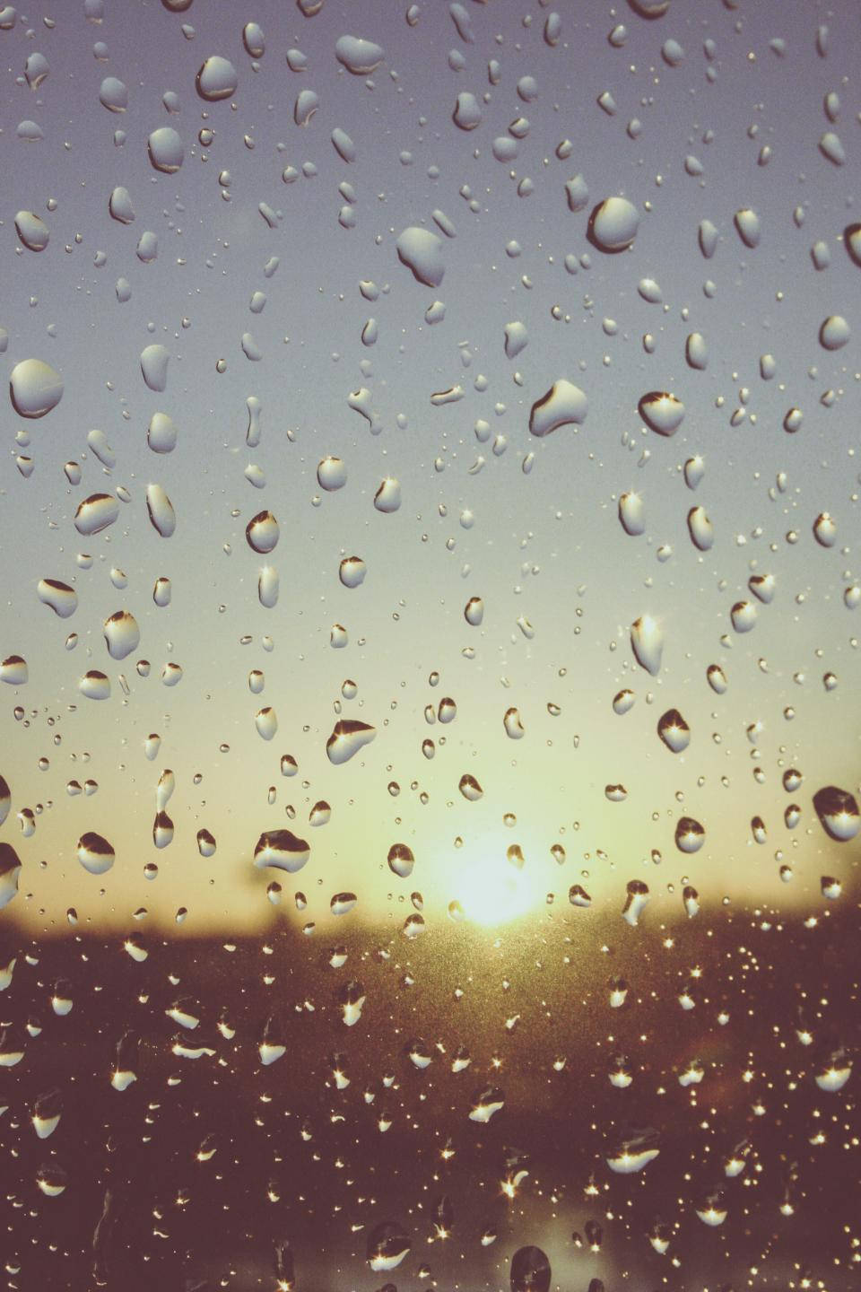 Sunset Rain Wallpapers