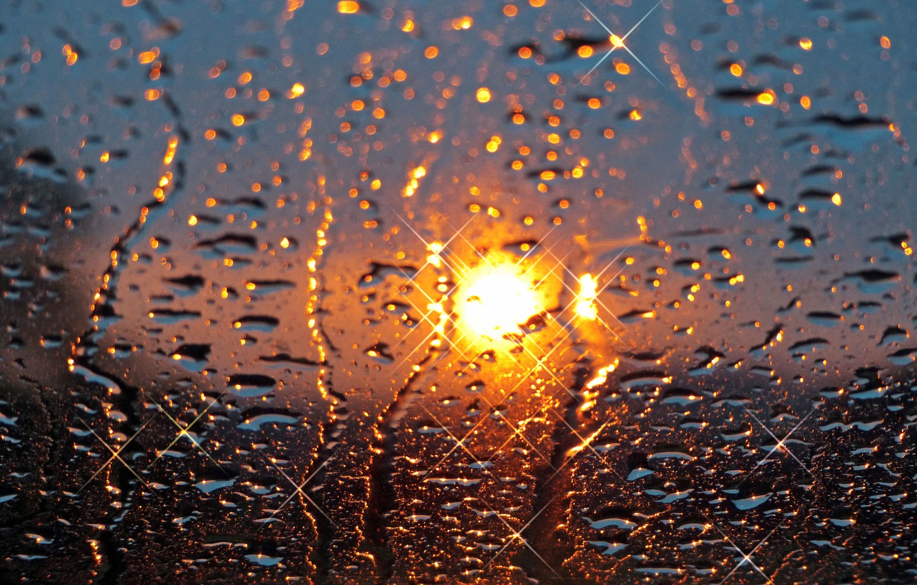 Sunset Rain Wallpapers