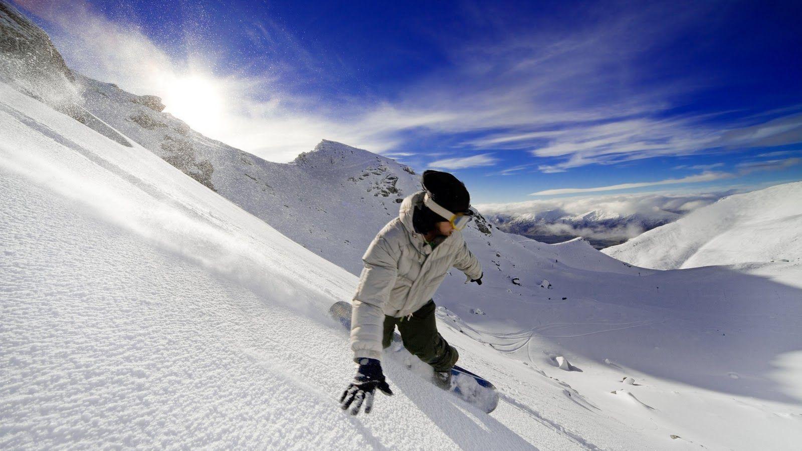 Sunset Snowboarding Wallpapers