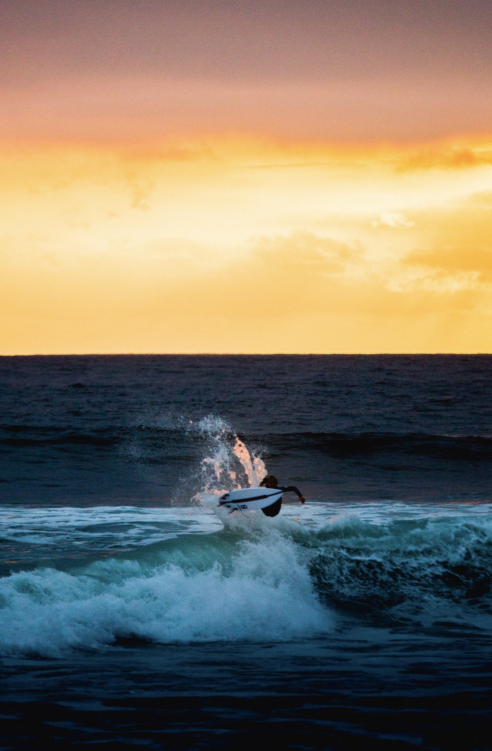 Sunset Surfing Wallpapers