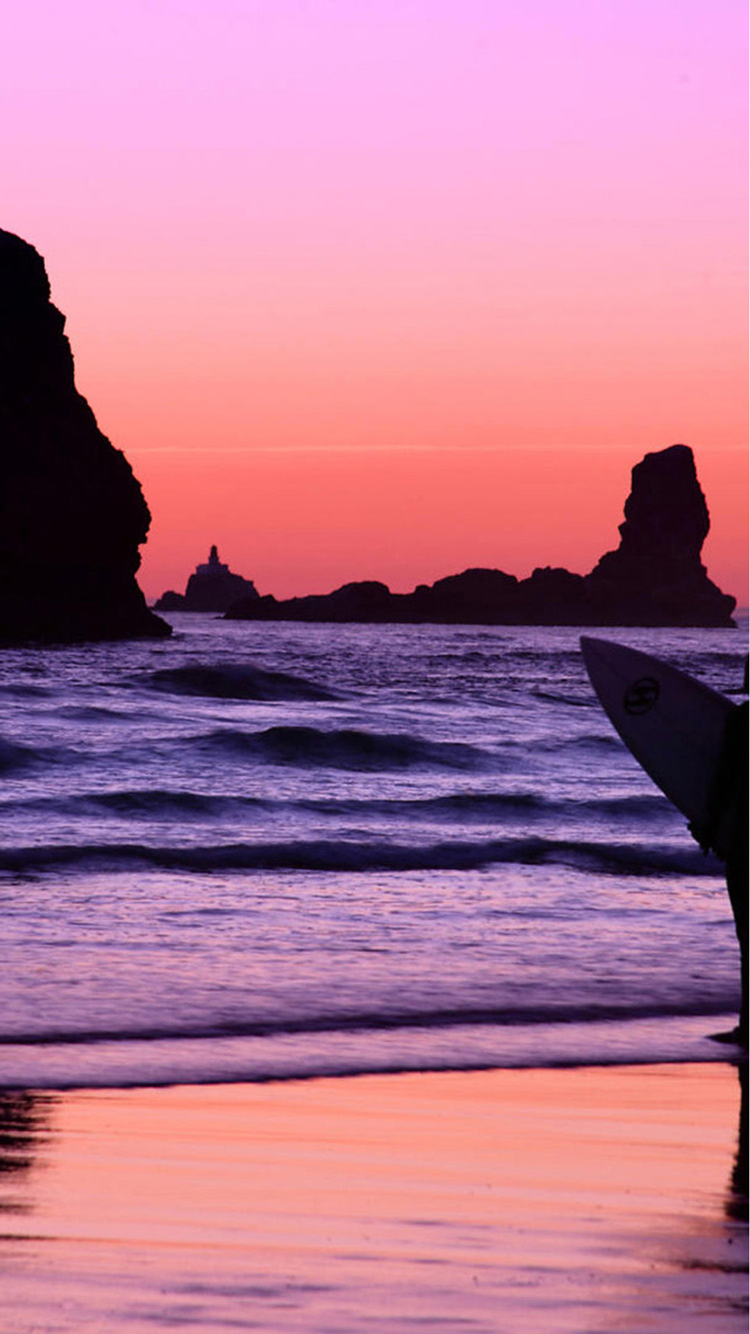 Sunset Surfing Wallpapers