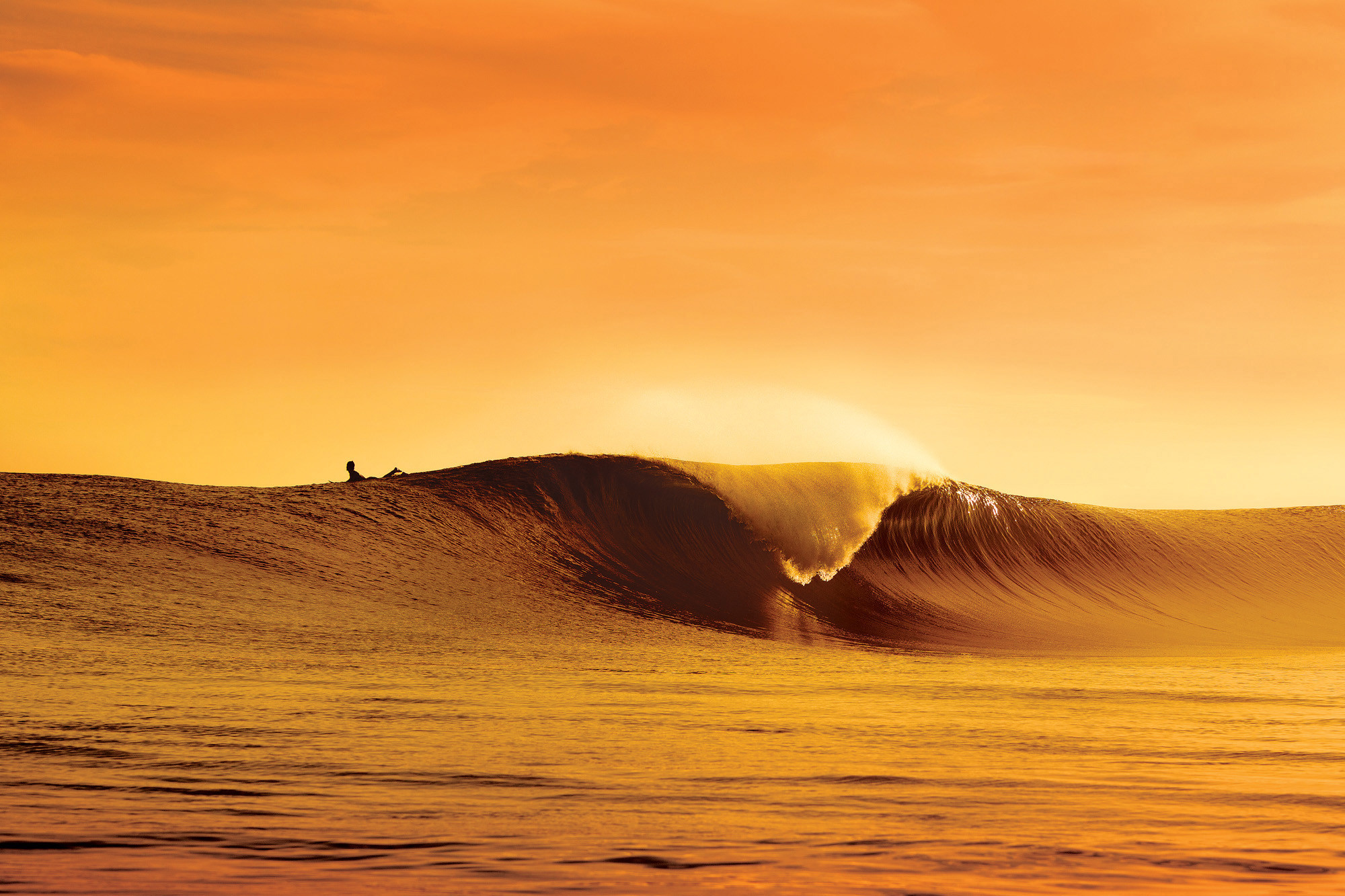 Sunset Surfing Wallpapers