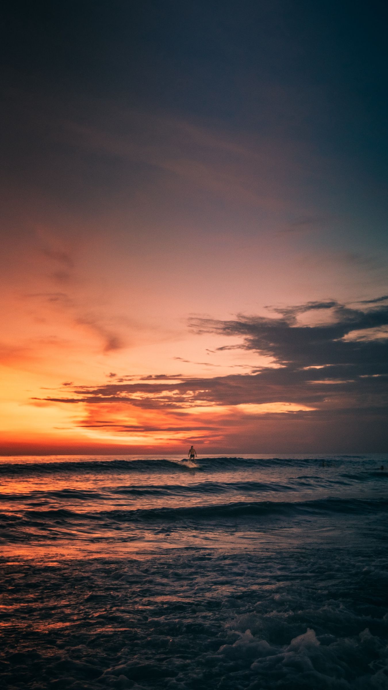 Sunset Surfing Wallpapers