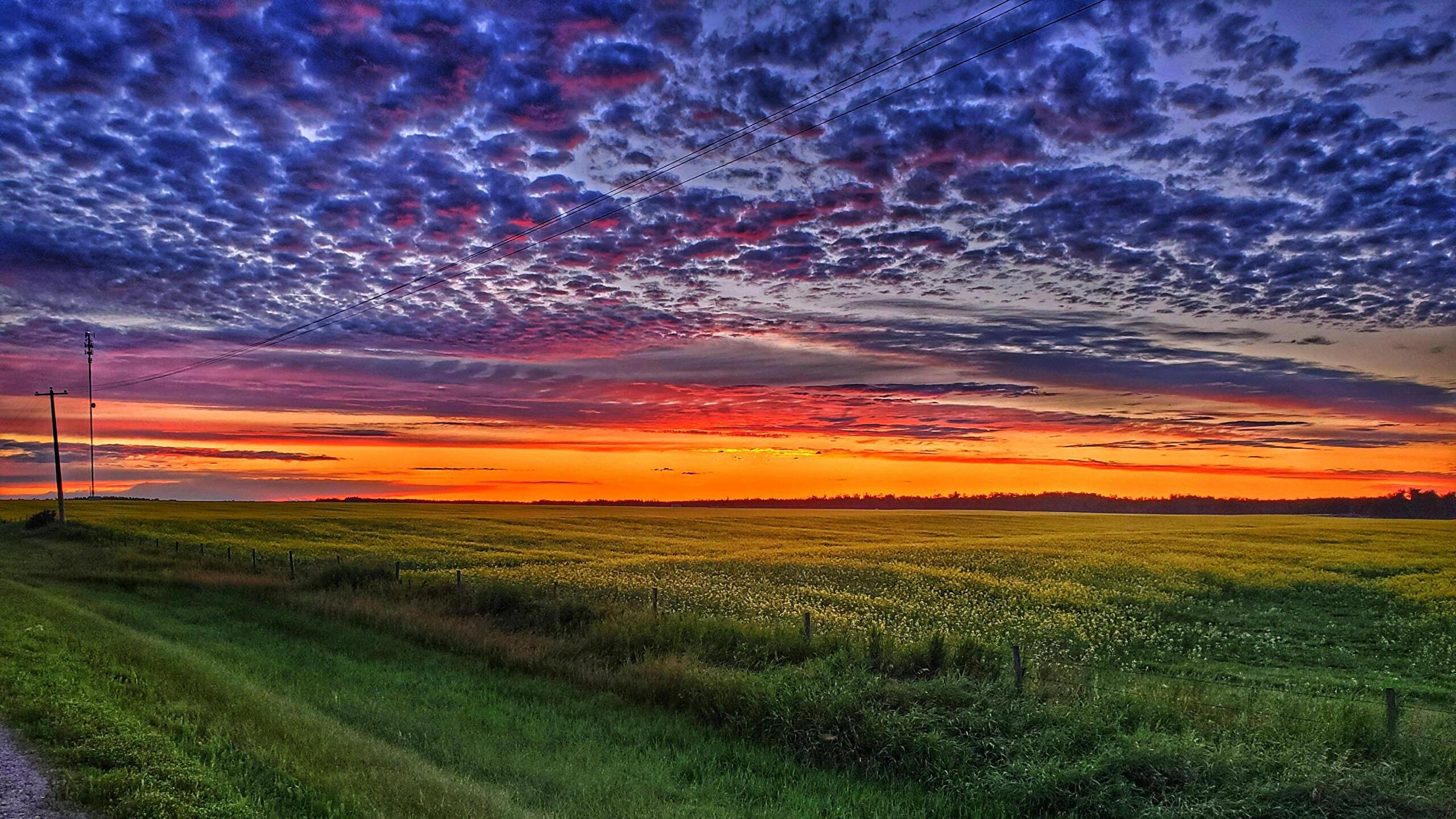 Sunset View In Canada Wallpapers