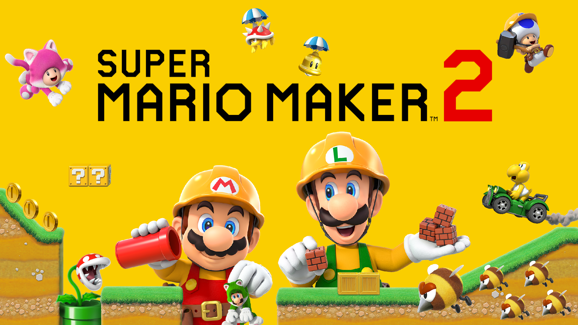 Super Mario Maker 2 Wallpapers