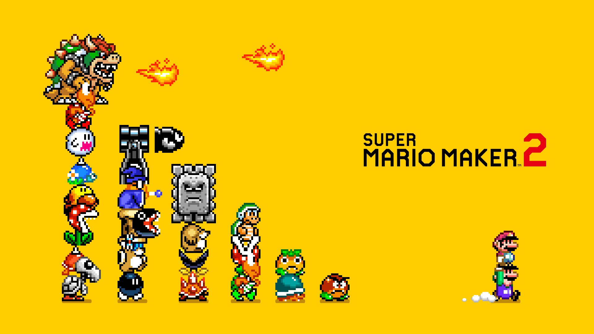 Super Mario Maker 2 Wallpapers