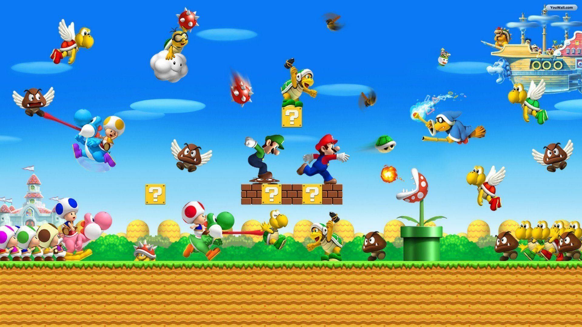 Super Mario Phone Wallpapers