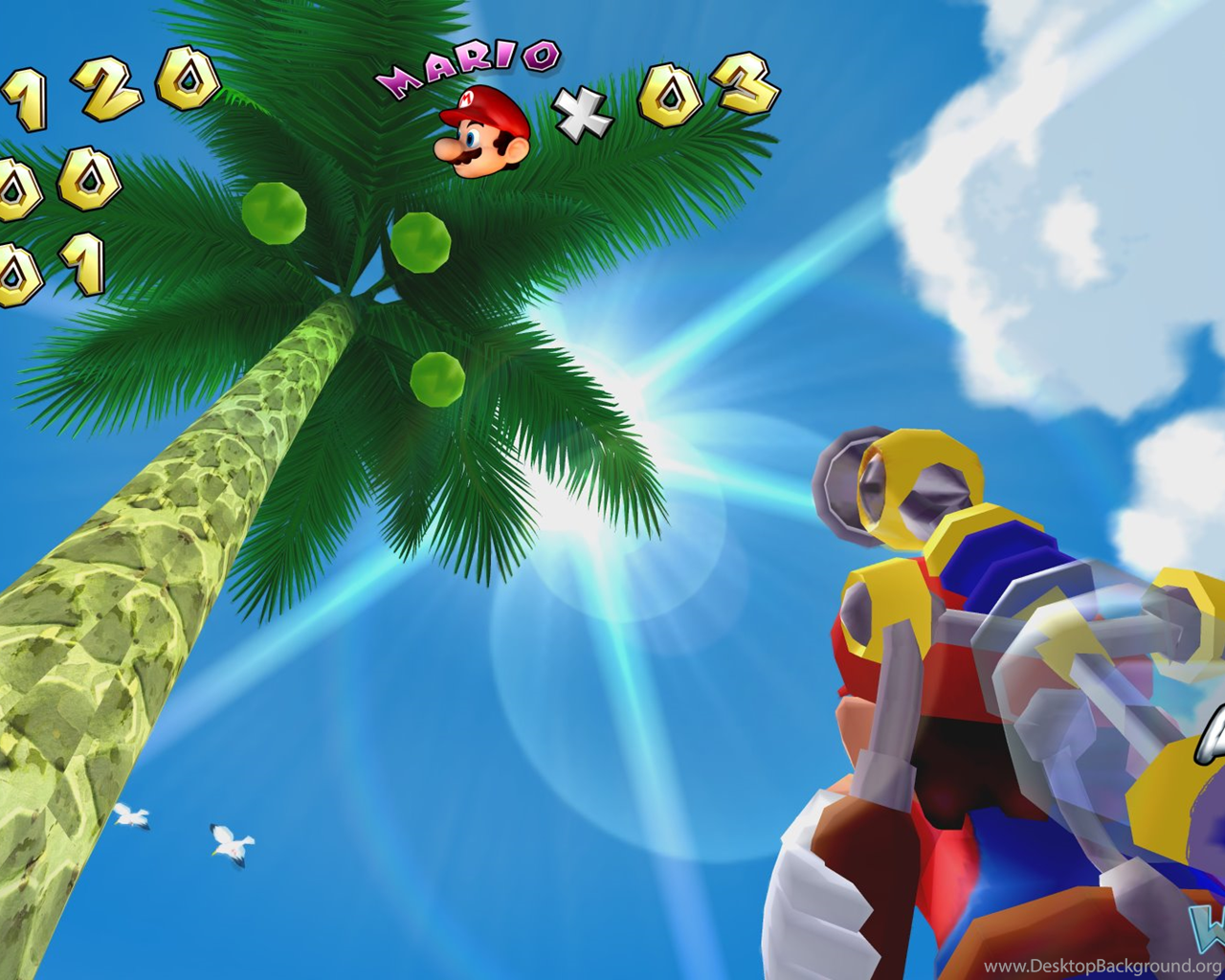 Super Mario Sunshine Wallpapers