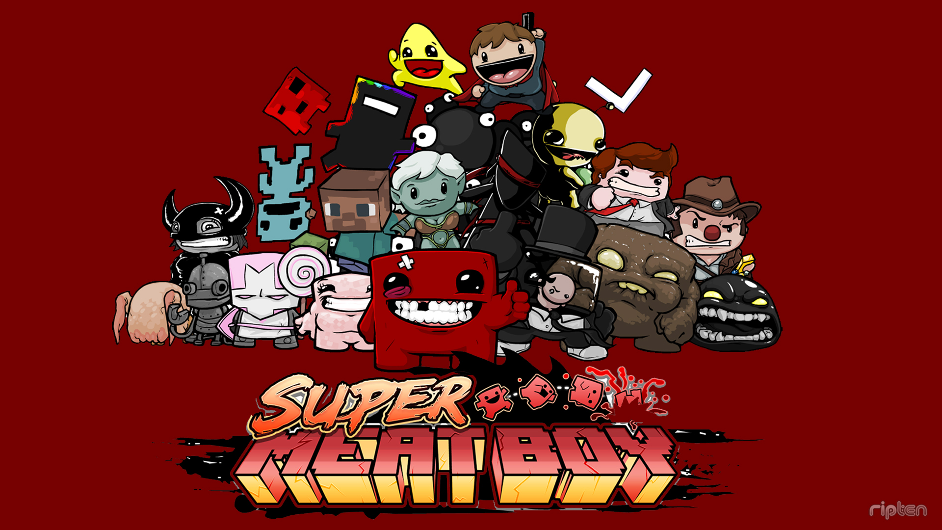 Super Meat Boy Wallpapers