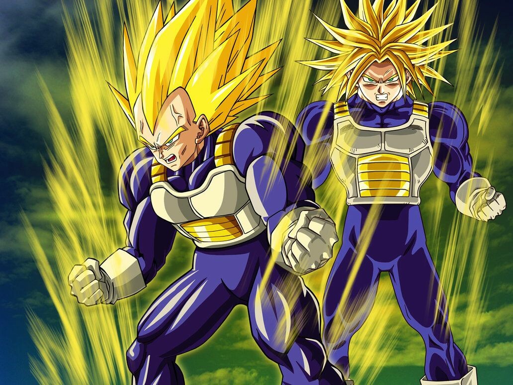 Super Saiyan And Trunks Art Dragon Ball Wallpapers