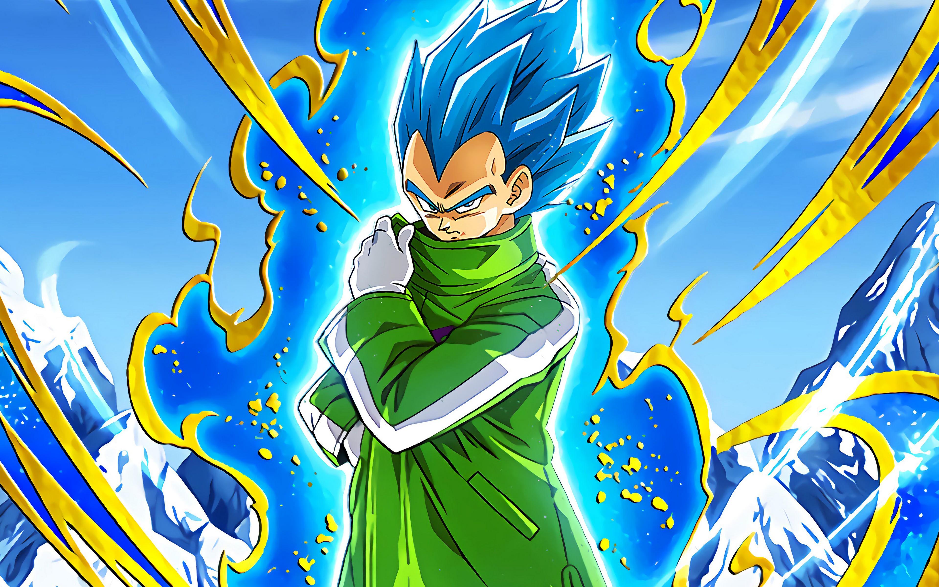 Super Saiyan Blue Vegeta Wallpapers