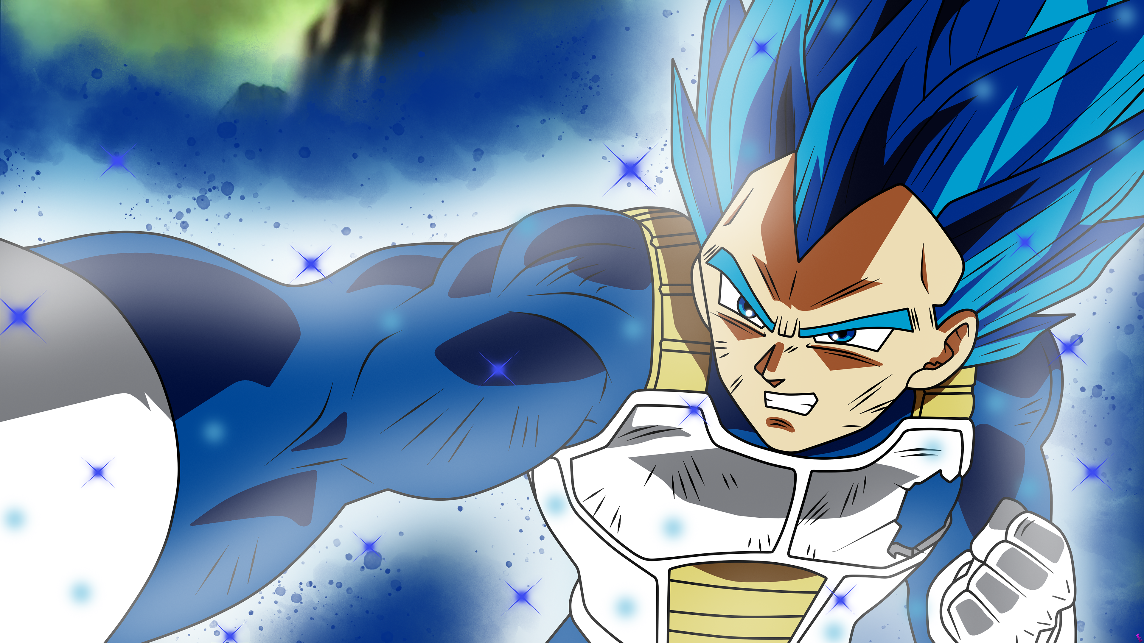 Super Saiyan God Vegeta Wallpapers