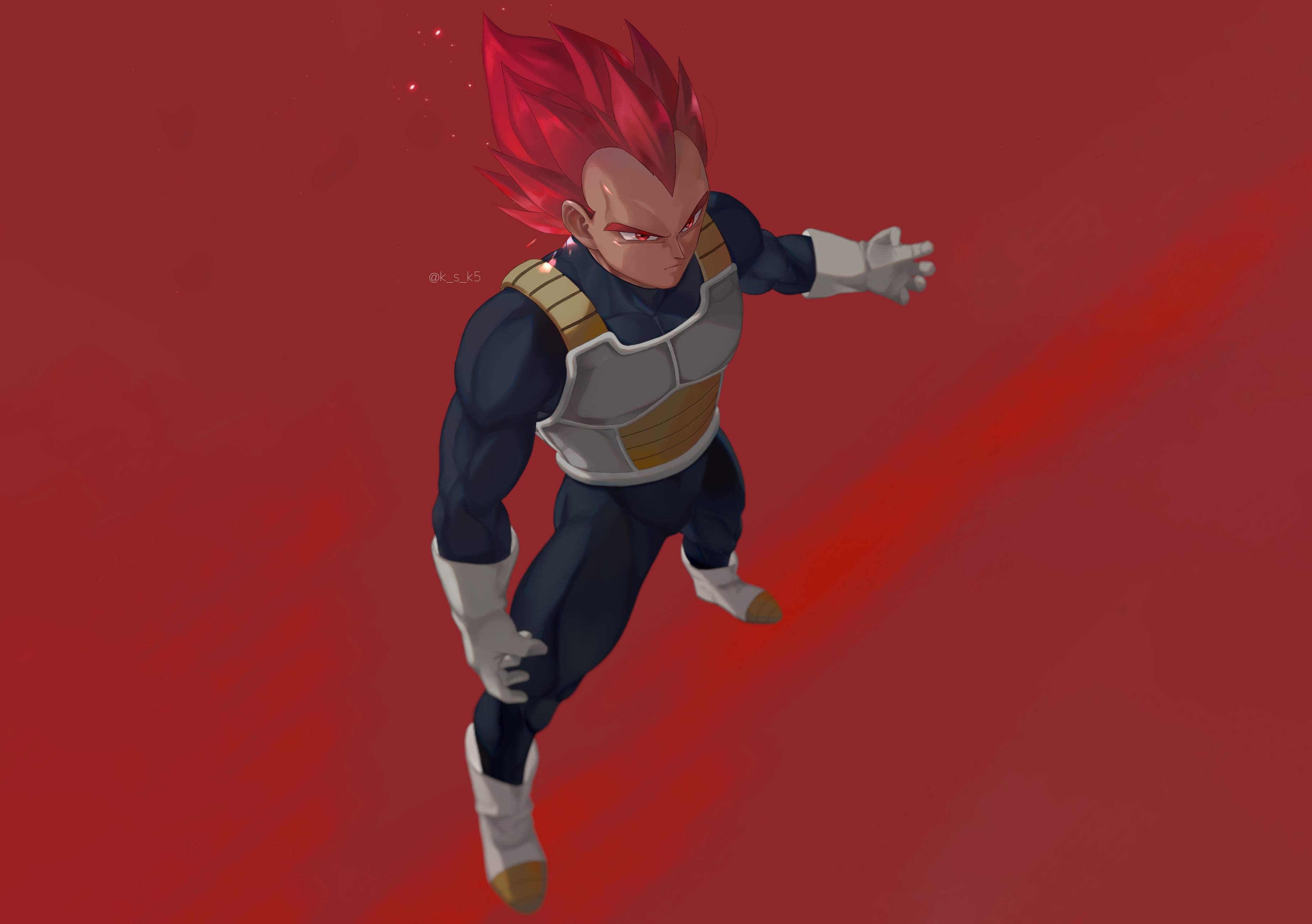 Super Saiyan God Vegeta Wallpapers