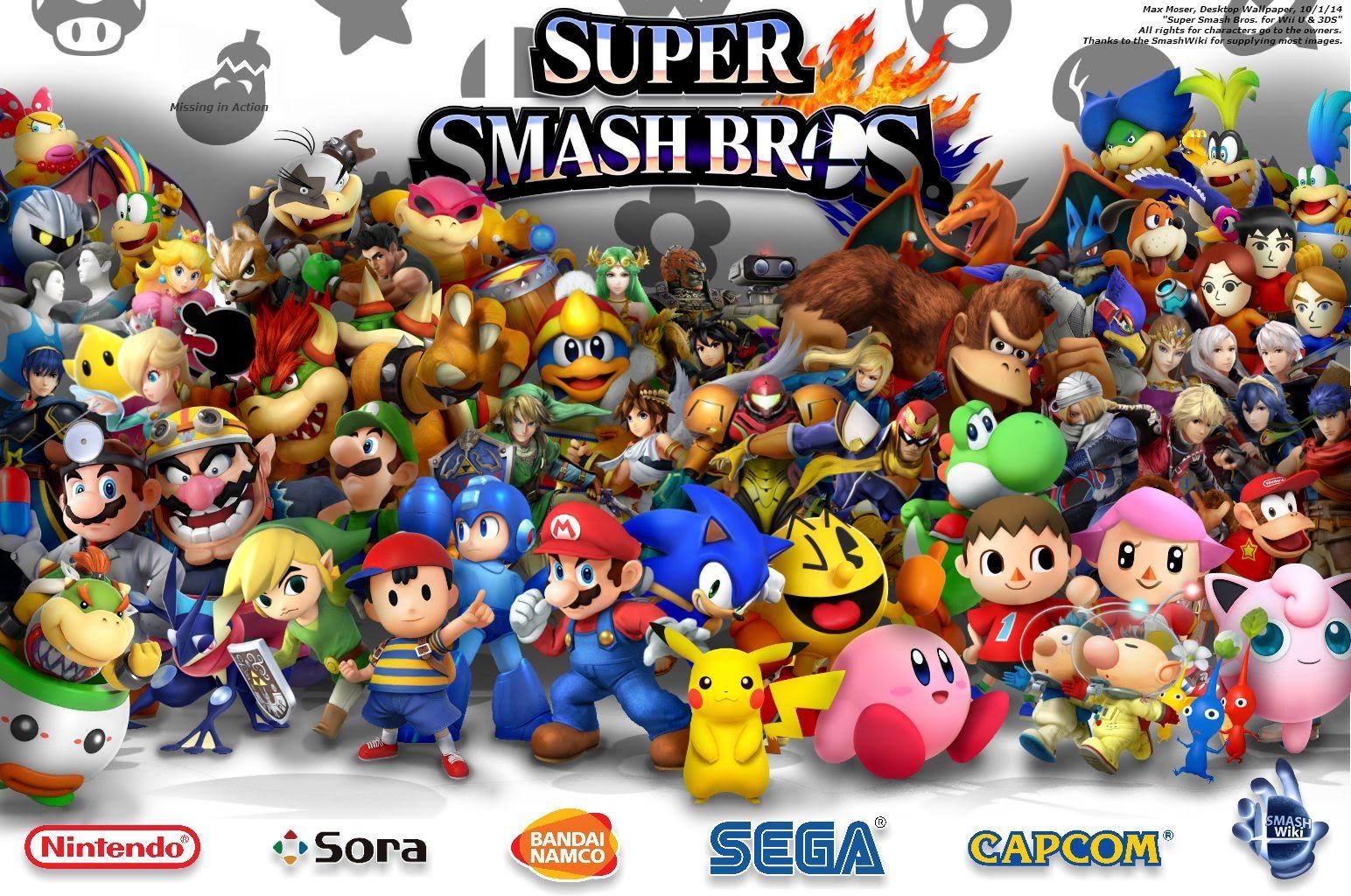 Super Smash Bros Wii U Background