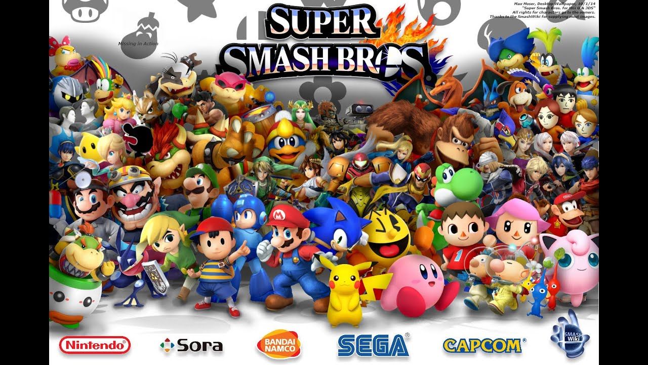 Super Smash Bros Wii U Characters Wallpapers