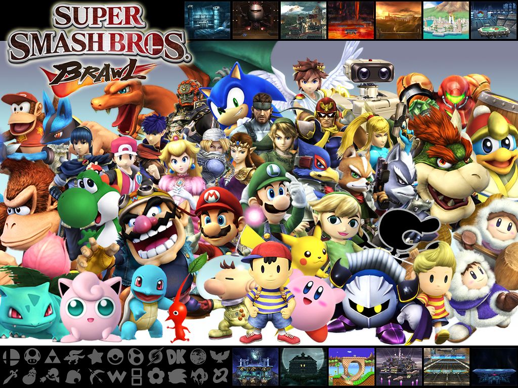 Super Smash Bros Wii U Characters Wallpapers