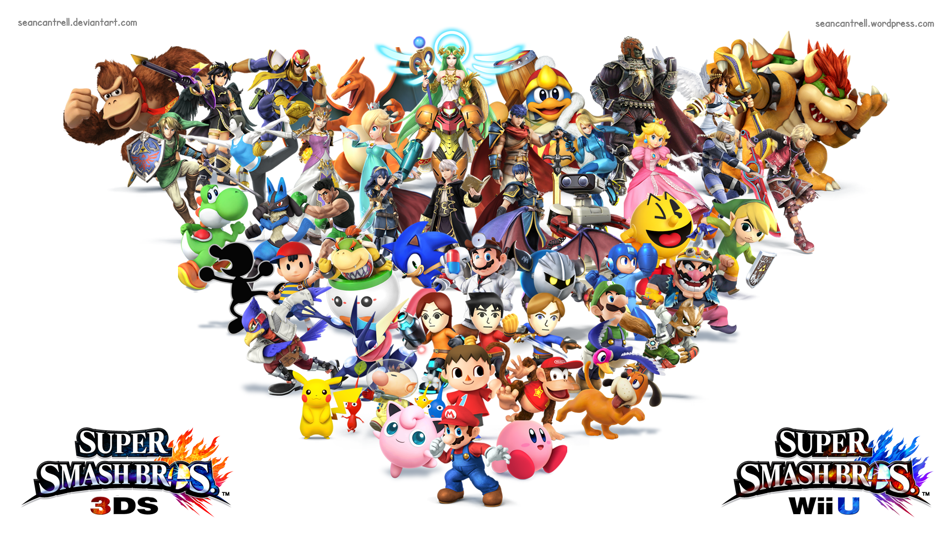 Super Smash Bros Wii U Characters Wallpapers