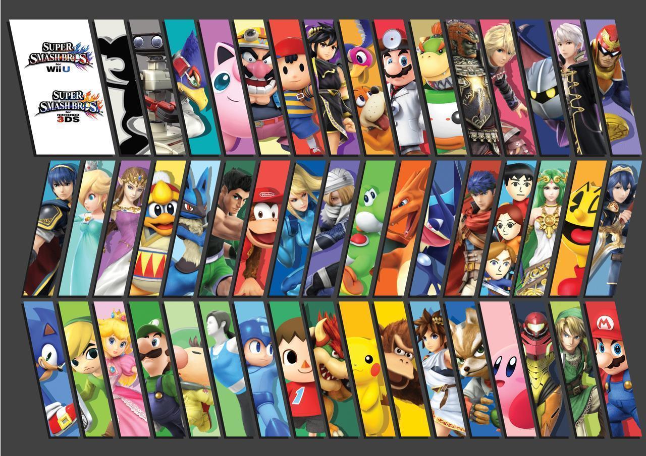 Super Smash Bros Wii U Characters Wallpapers